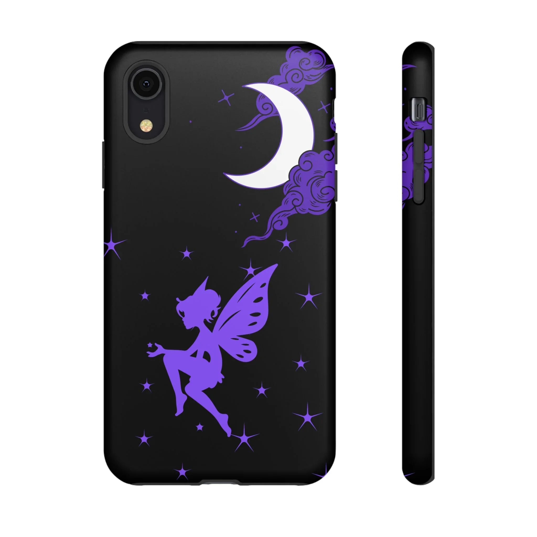 Moonlit Fairy Phone Case for iPhone 8-16 and Galaxy S10-S23 - KARARMDESIGN