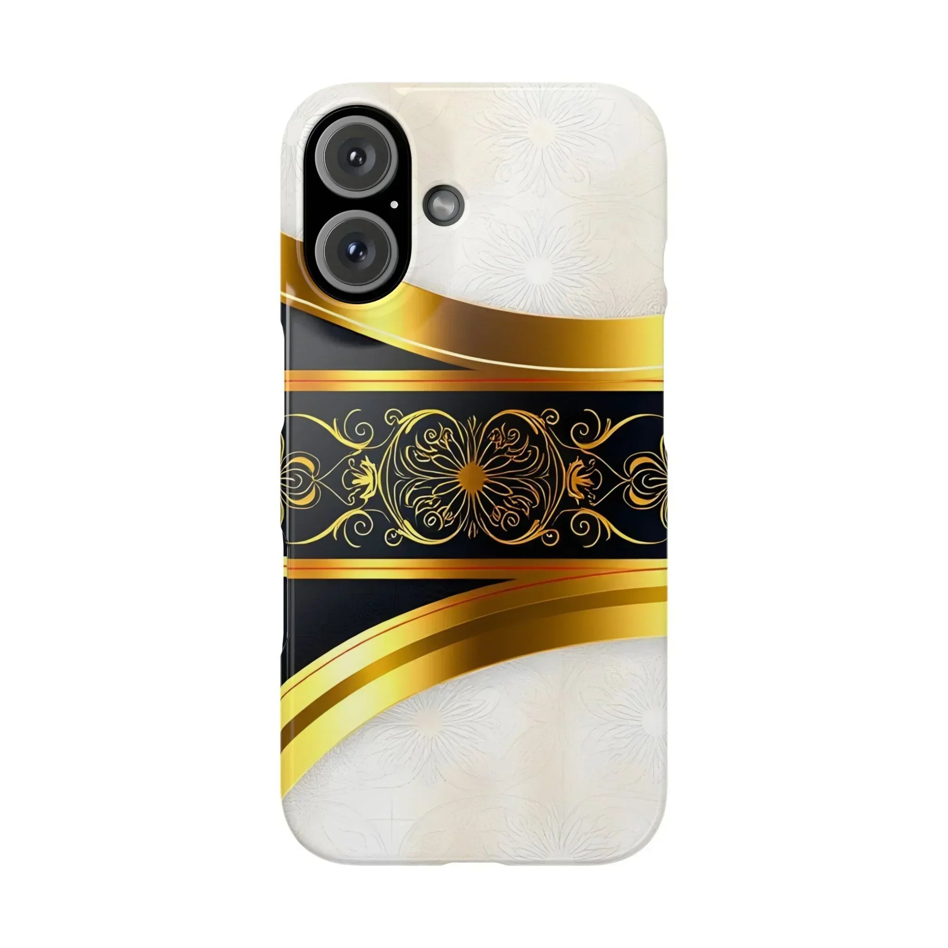 Baroque Gold Floral Phone Case for iPhone and Samsung - KarArmDesign