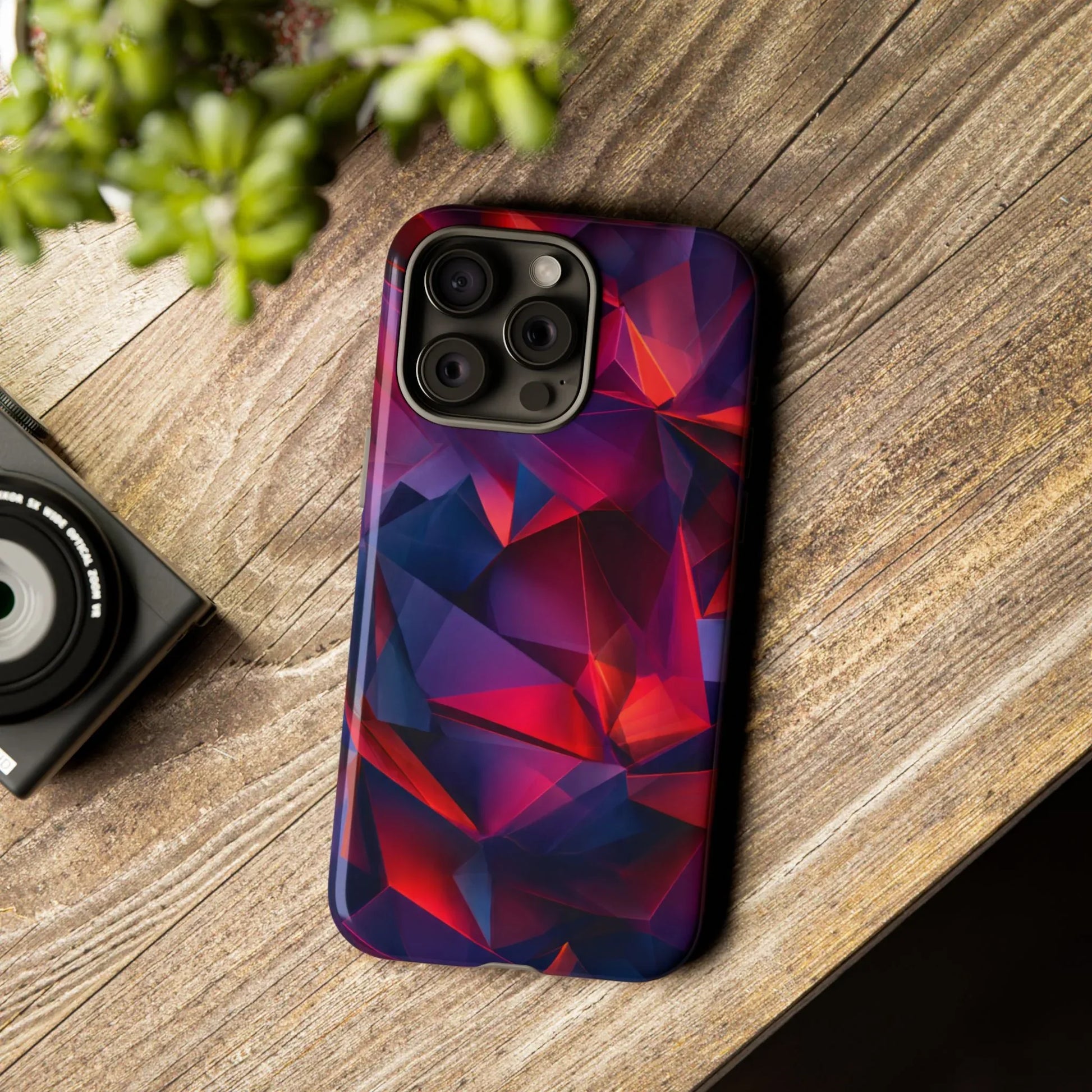 Crystalline Prism Phone Case for iPhone 8-17 and Google Pixel up to 9 - KARARMDESIGN