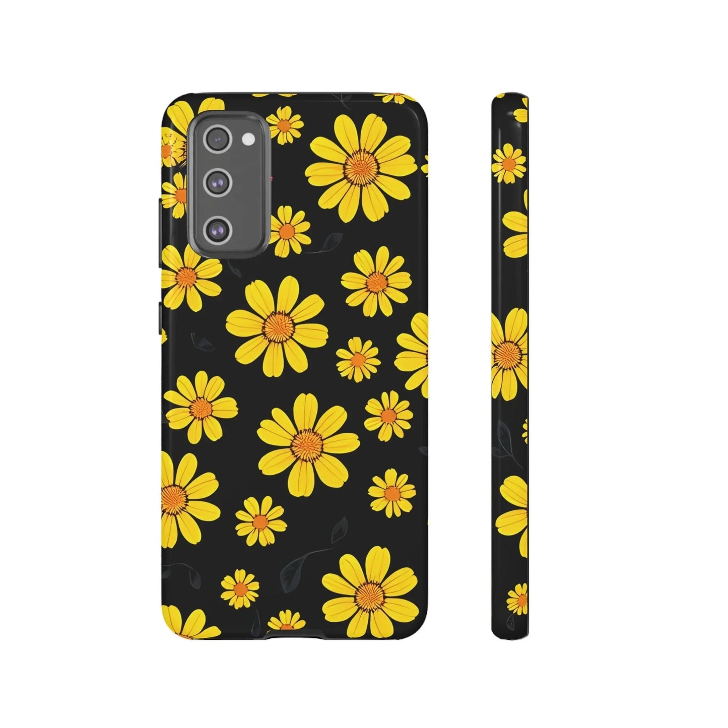 Elegant Floral Phone Case for Samsung Galaxy S10 to S25 - KarArmDesign