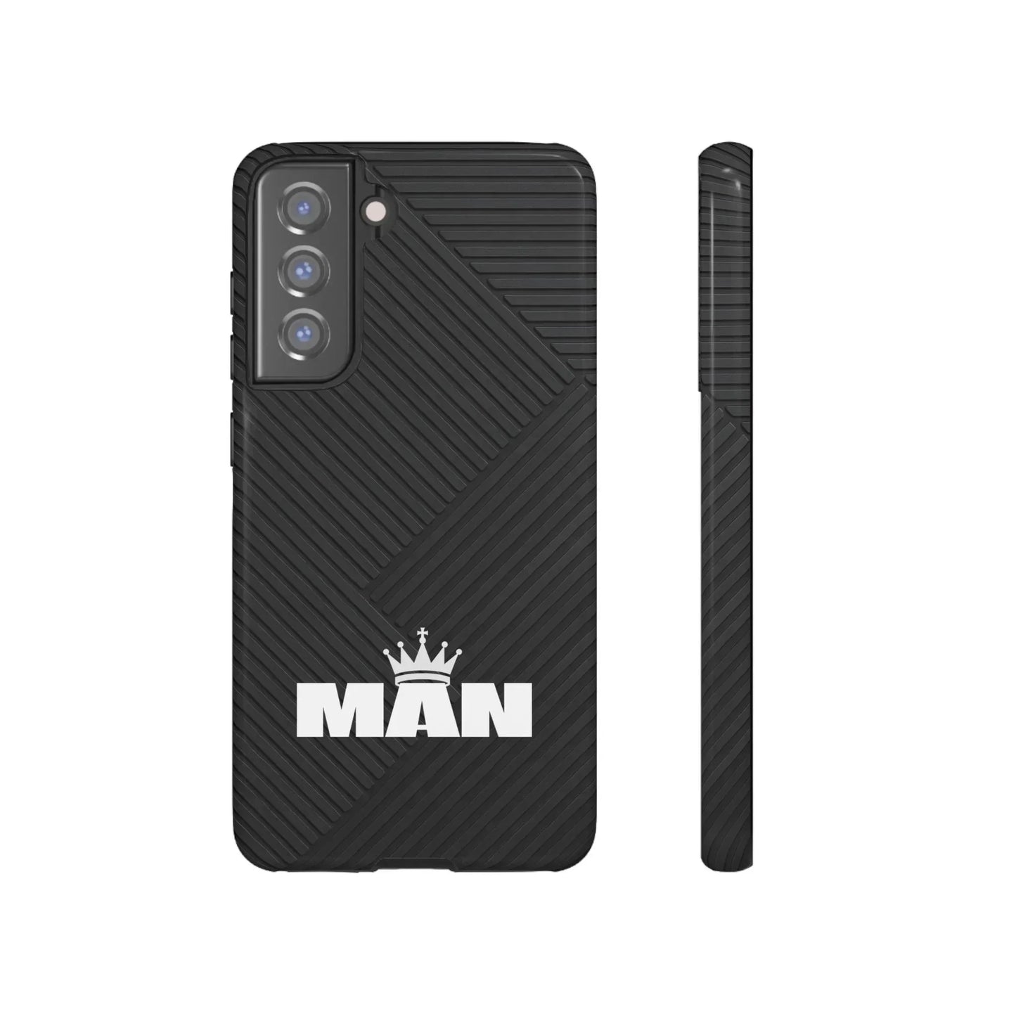 MAN Logo Phone Case for Samsung Galaxy S10-S25 Models - KarArmDesign