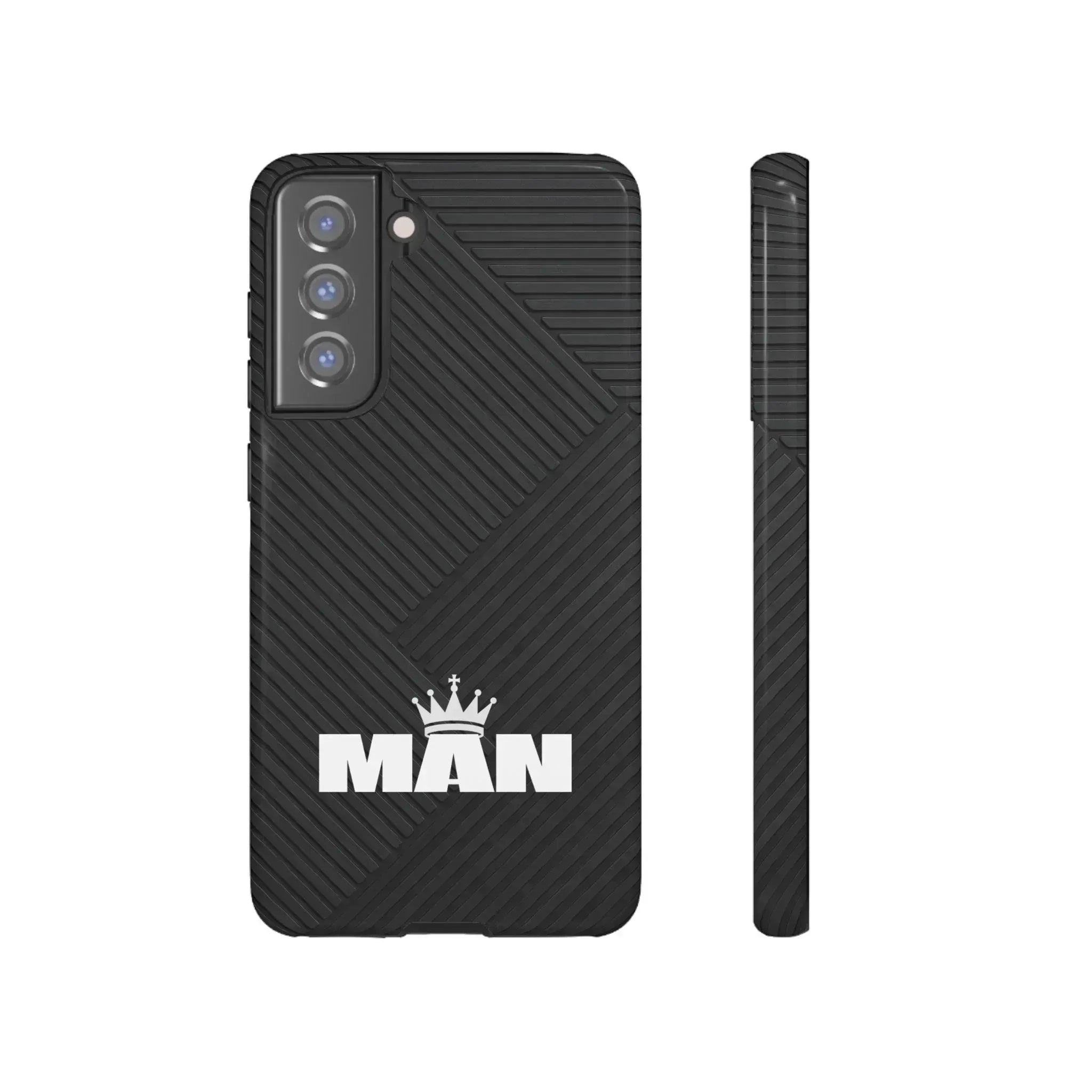 MAN Logo Phone Case for Samsung Galaxy S10-S25 - KARARMDESIGN