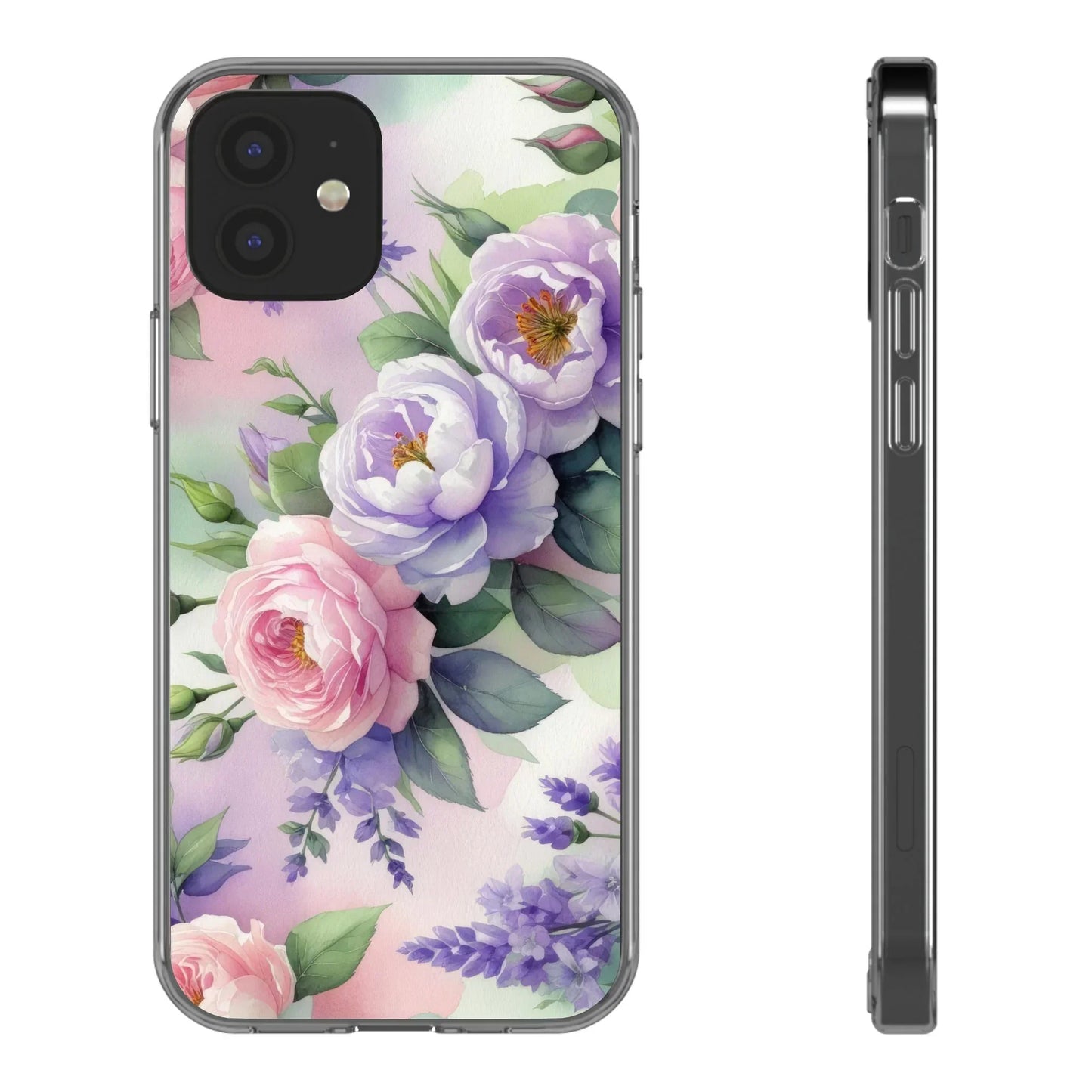 Clear Phone Case for iPhone 12-16 and Samsung Galaxy S21 Models - KarArmDesign
