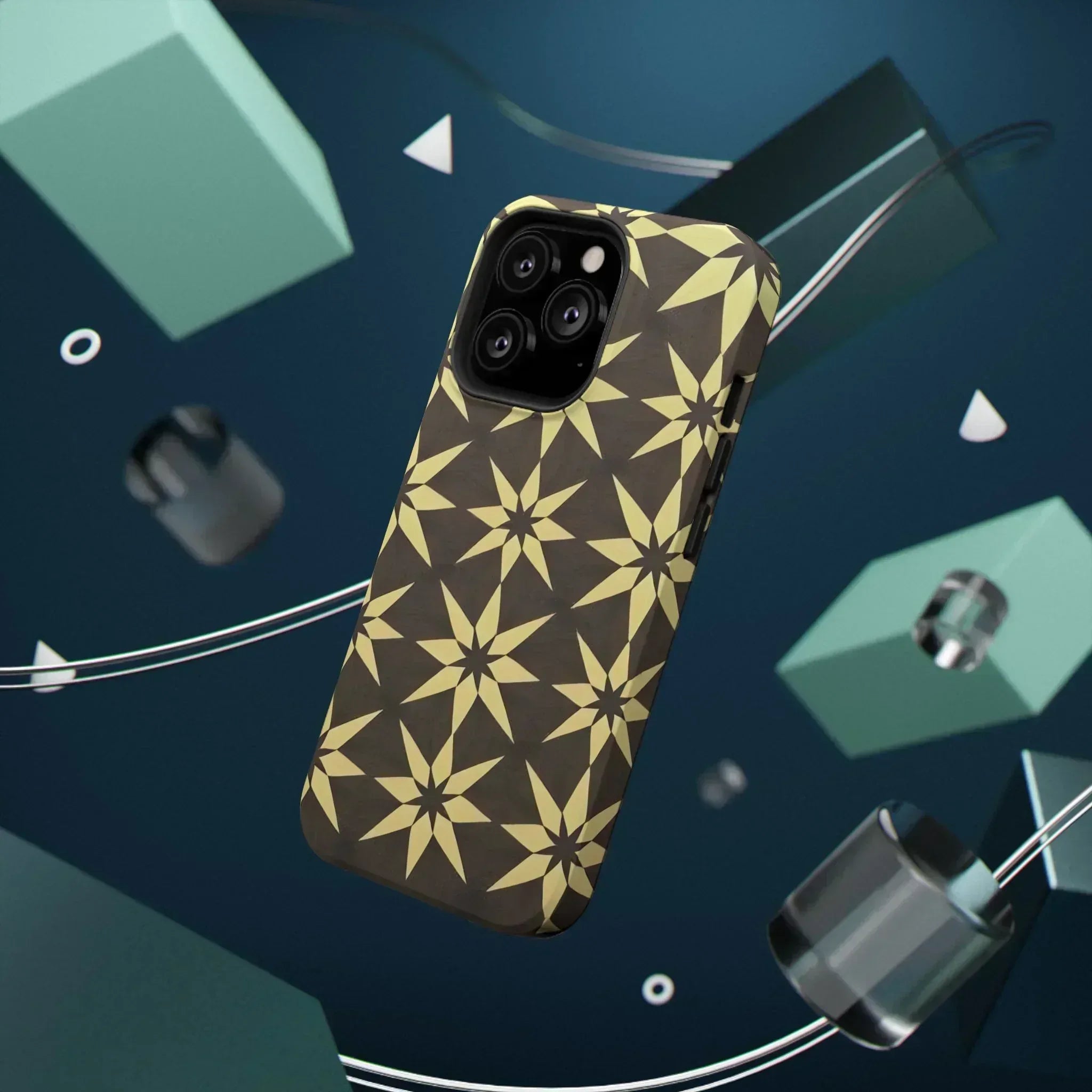 Star Phone Case for iPhone 12-16 and Samsung Galaxy S21-S22 - KARARMDESIGN