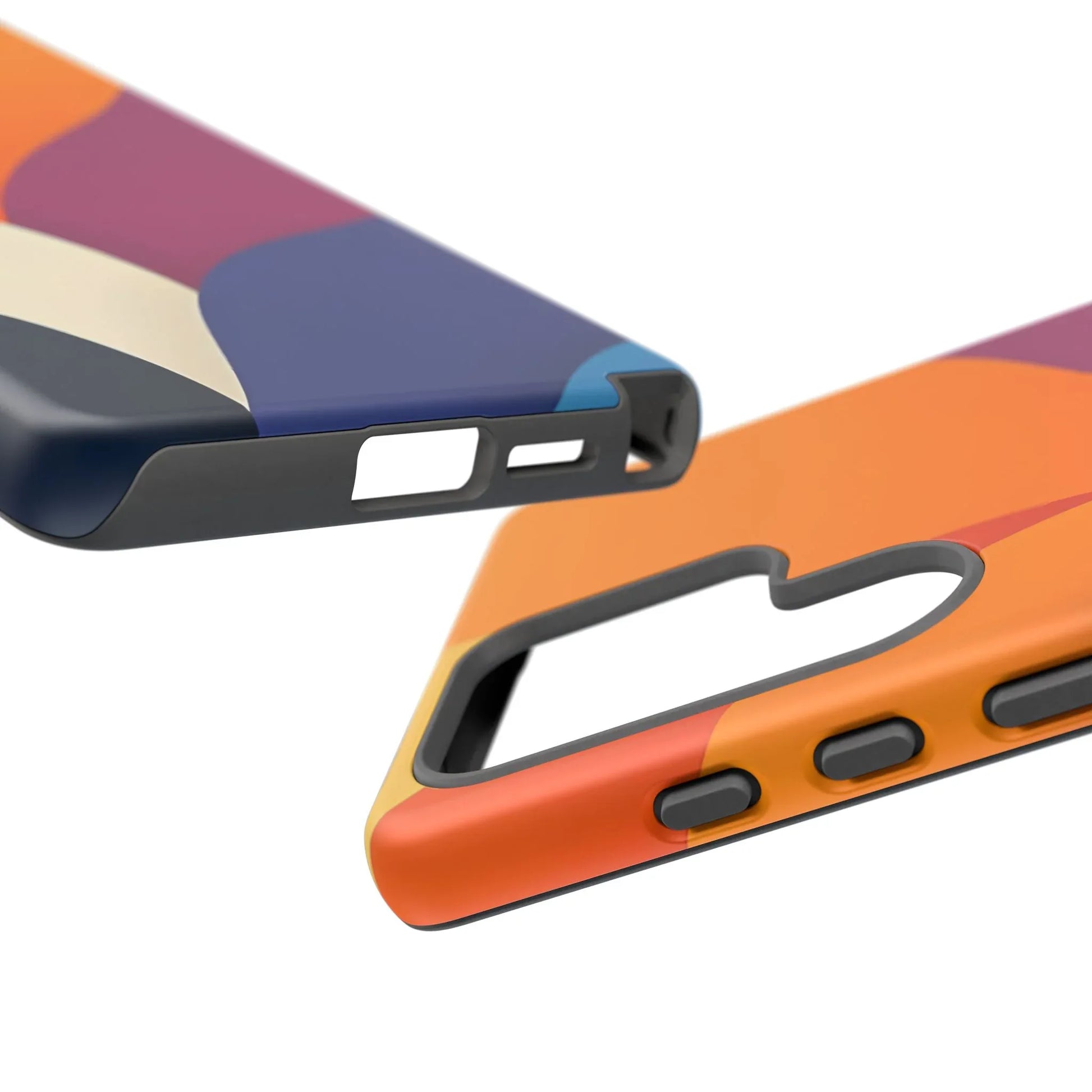 Vibrant Abstract Design Phone Case for iPhone and Galaxy - KARARMDESIGN
