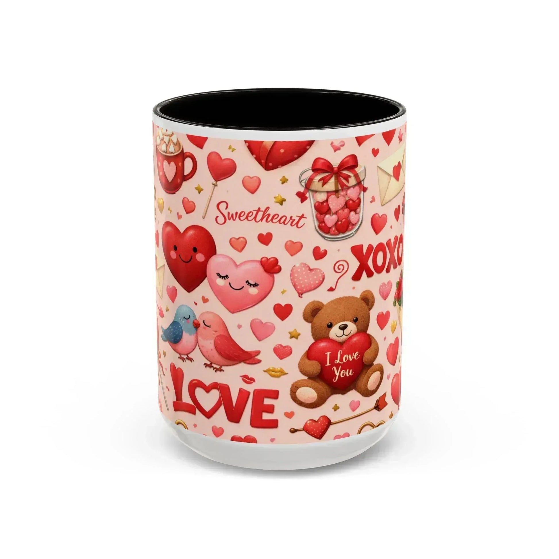 Sweetheart Love Mug - Colorful Mugs (11oz, 15oz) - KARARMDESIGN