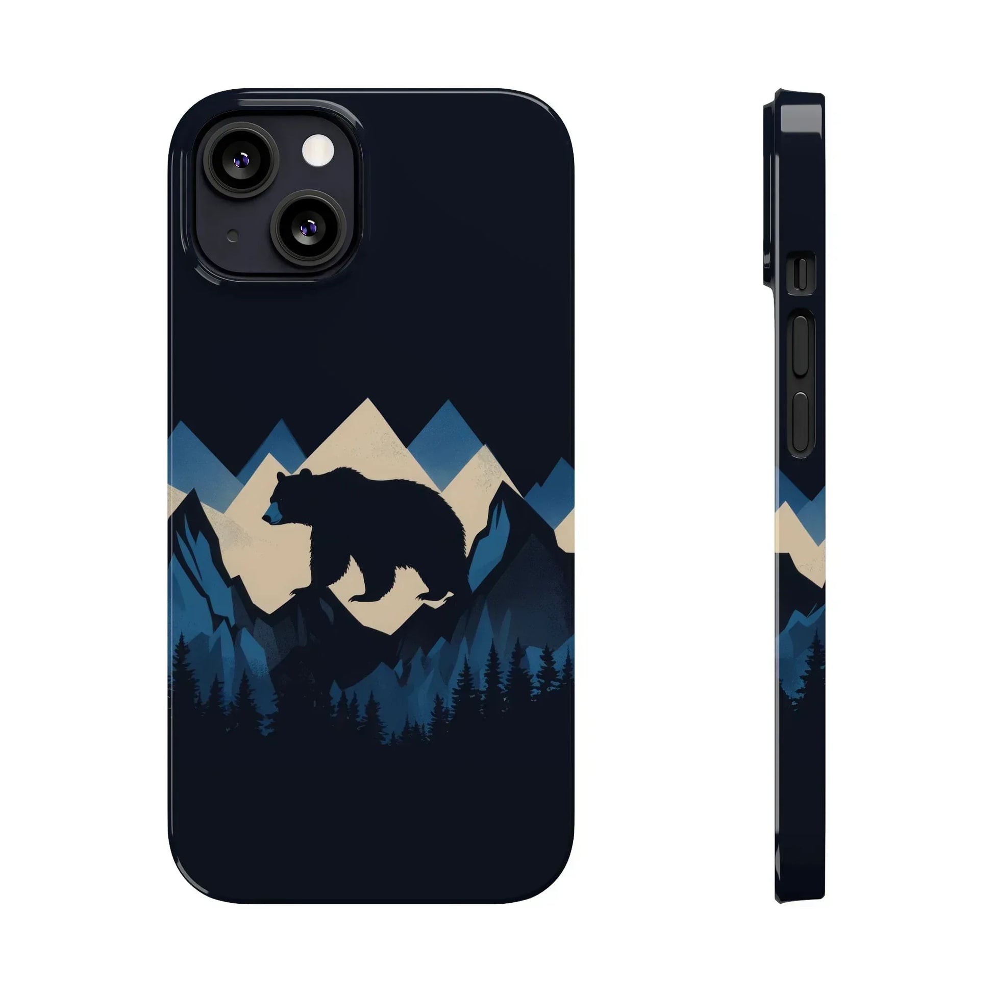 Wild Bear Phone Case for iPhone 11-17 - KARARMDESIGN