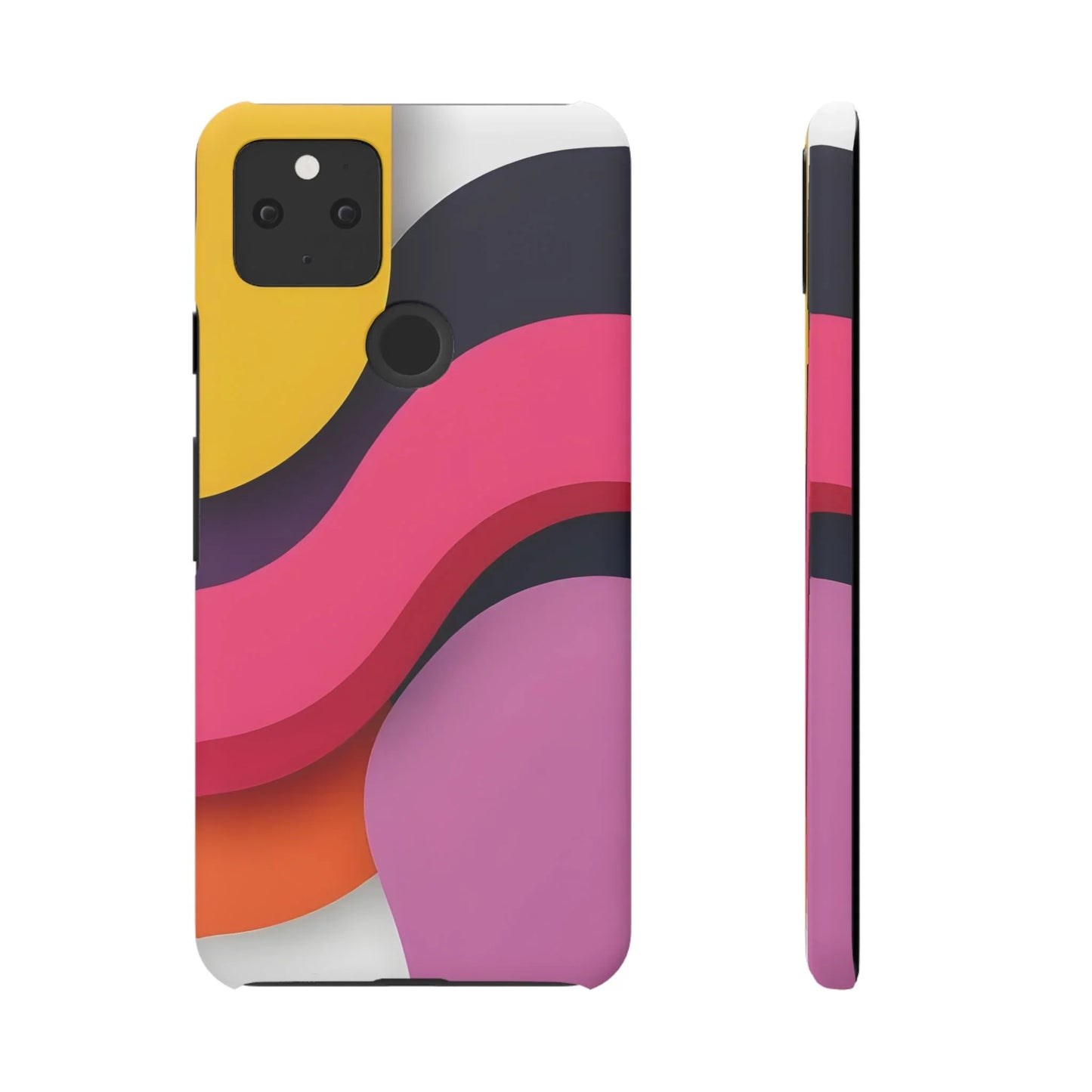 Abstract Phone Case for iPhone 7-16 and Samsung Galaxy S10-S25 Models - KarArmDesign
