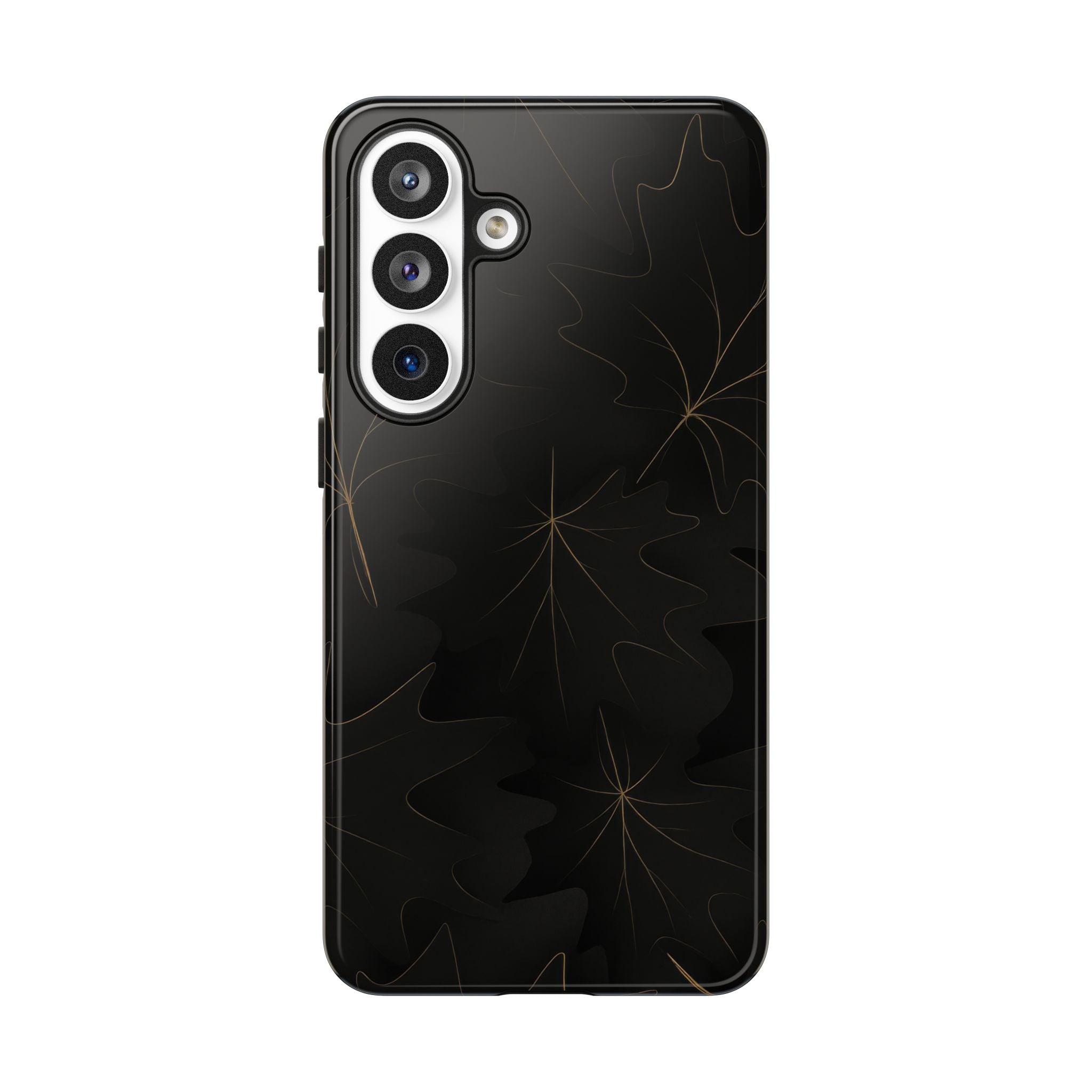 Luxury Fall Leaf Phone Case – Samsung Galaxy S20–S26 & Google Pixel 6-9