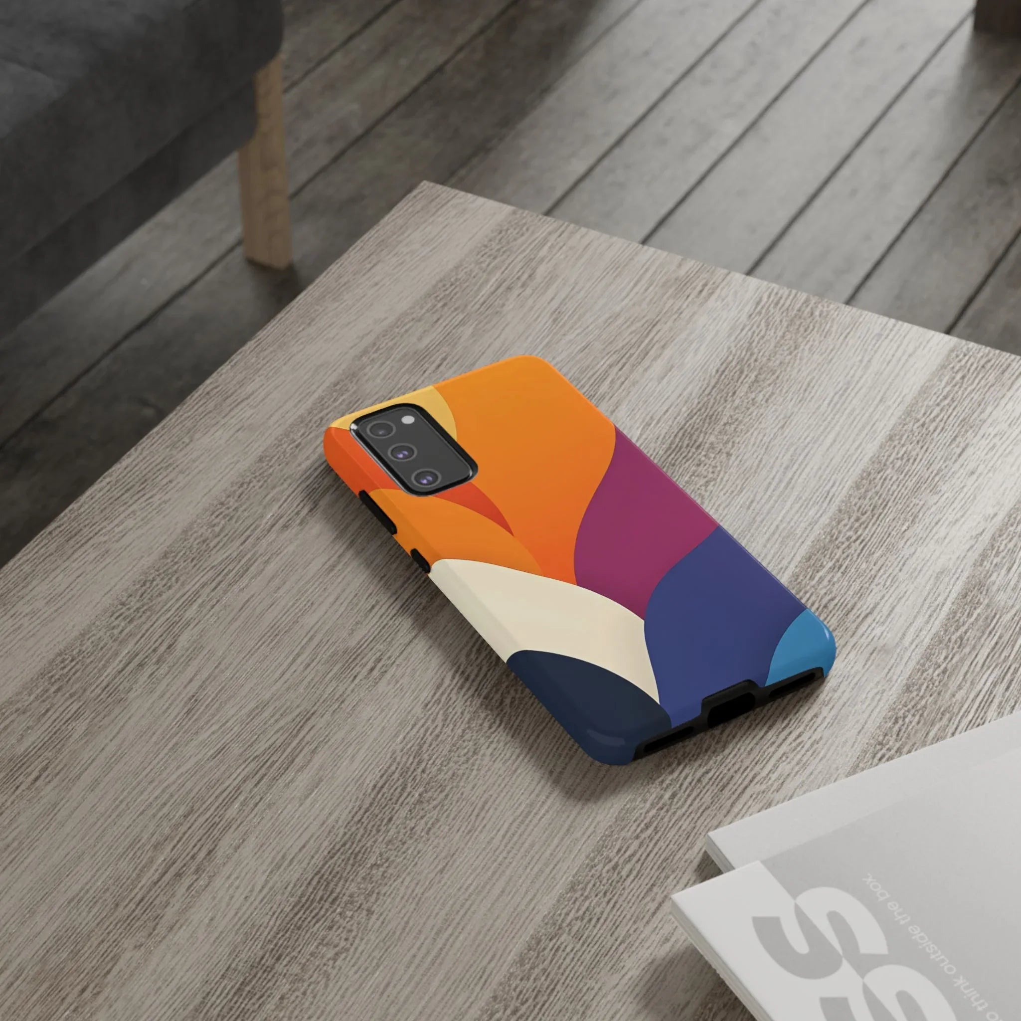 Vibrant Abstract Design Phone Case for iPhone and Galaxy - KARARMDESIGN