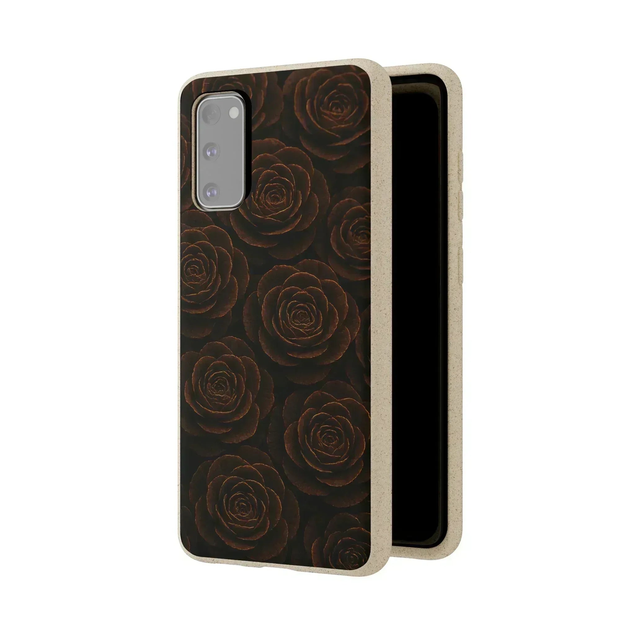 Wooden Roses Phone Case for iPhone 11-16 and Samsung Galaxy S20-S22 - KARARMDESIGN