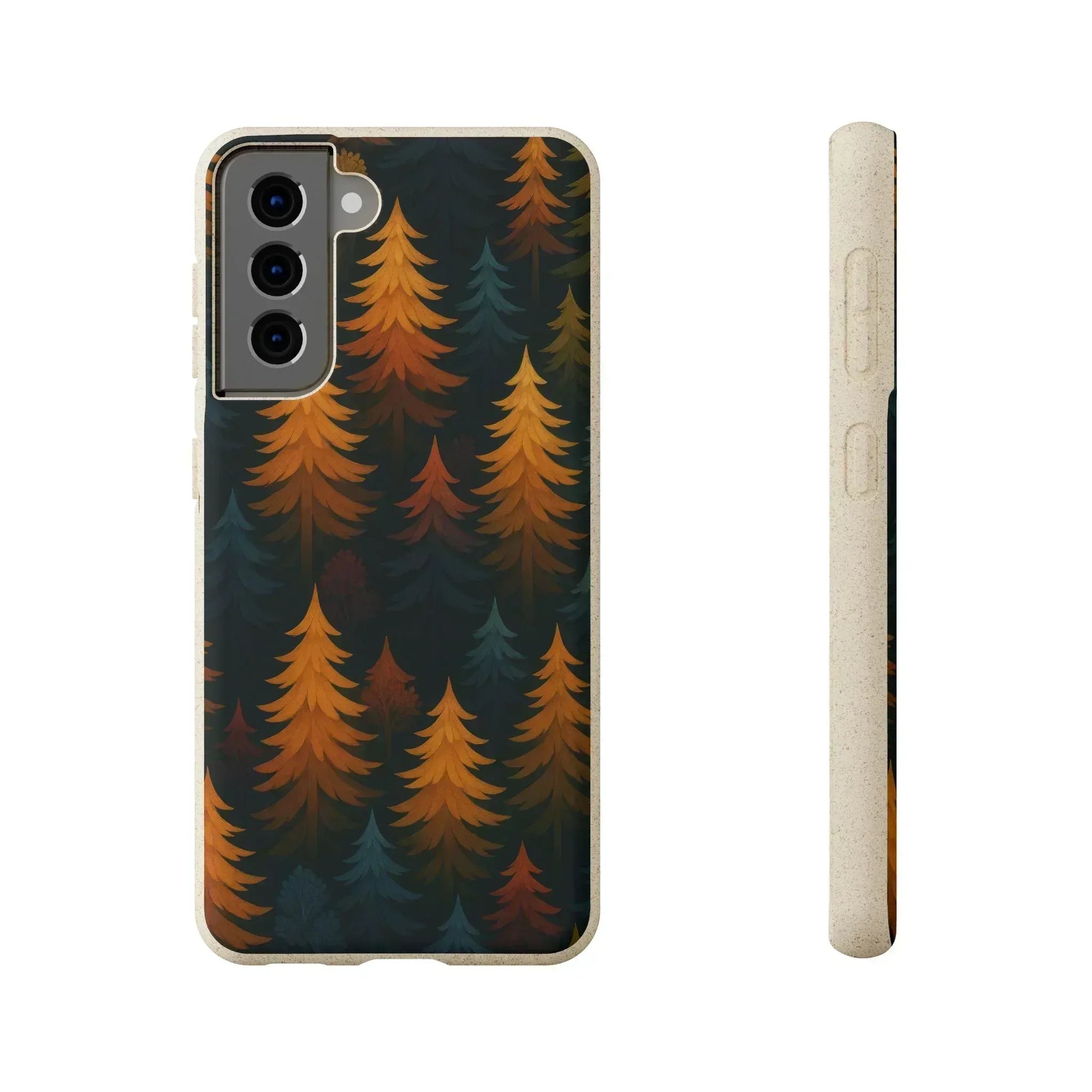 Eco Forest Biodegradable Phone Case for iPhone 11-16 and Galaxy S20-S22 - KARARMDESIGN