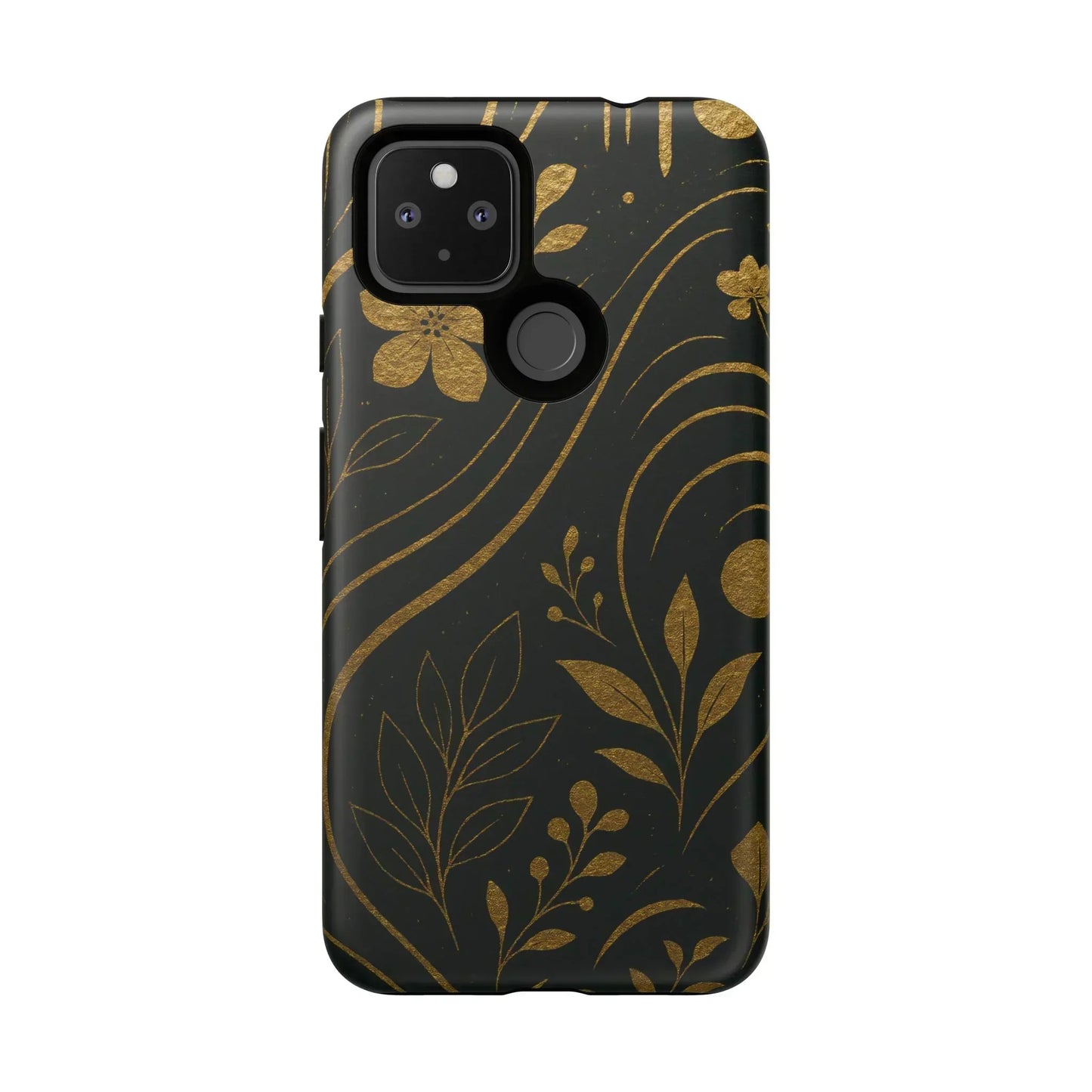 Foil Frenzy Abstract Gold Pattern Phone Case for Samsung Galaxy and Google Pixel - KarArmDesign