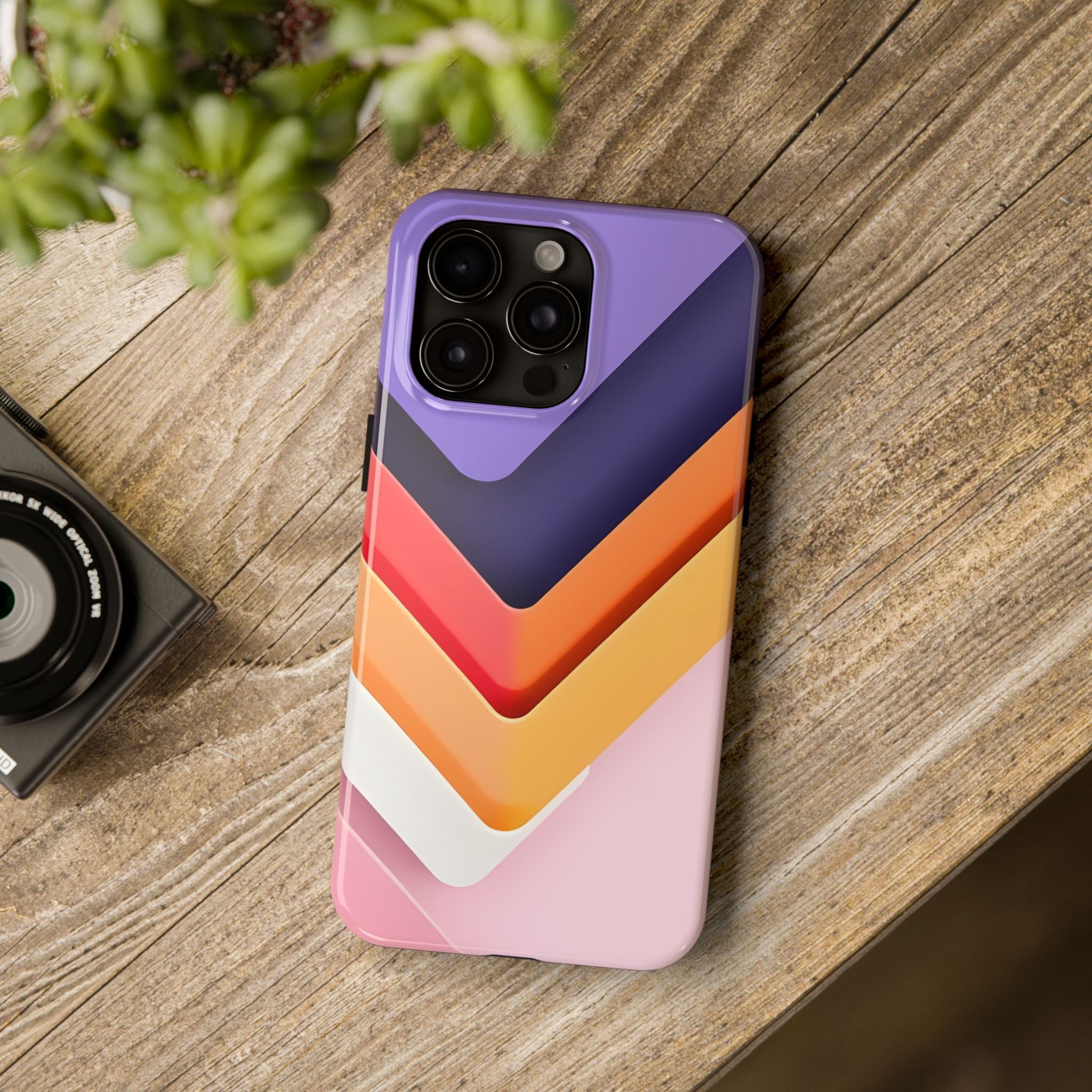 Geometric Chevron Tough Case for iPhone & Samsung Galaxy