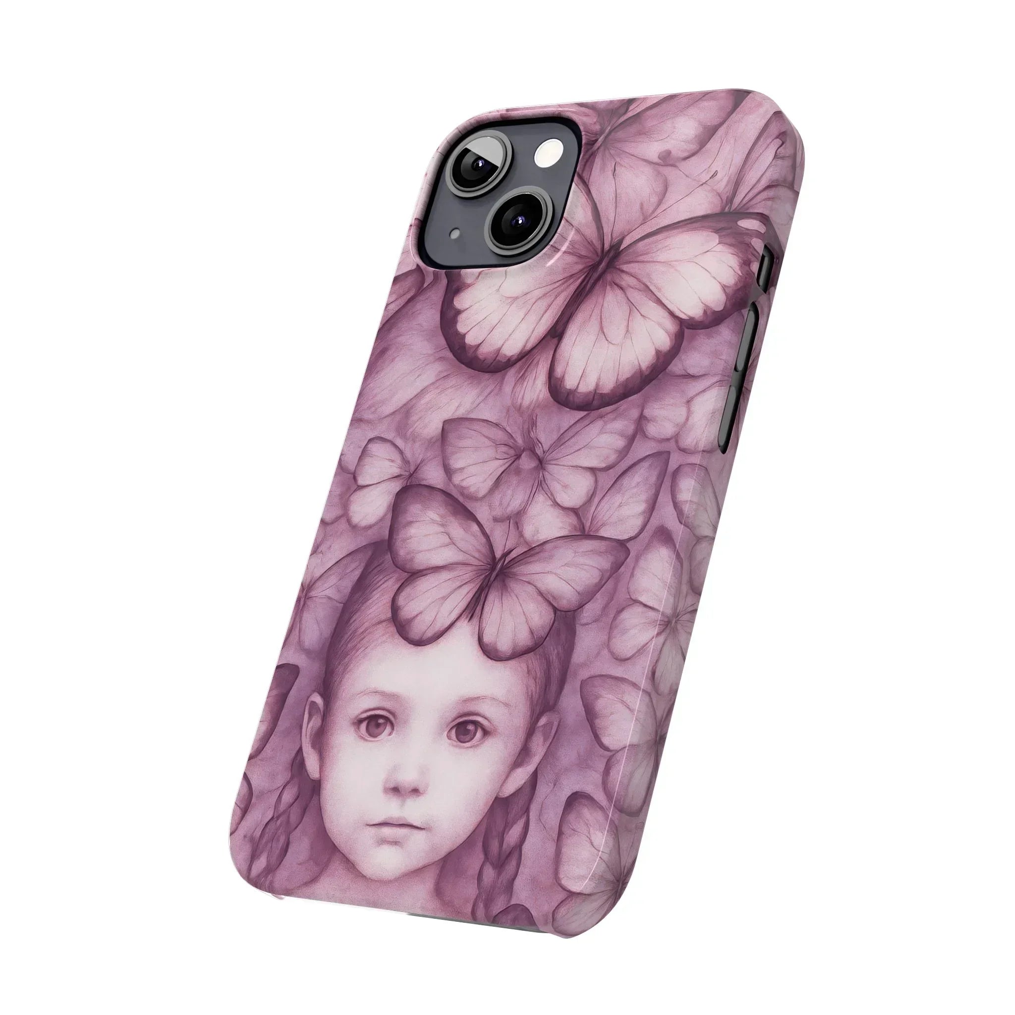 Mystic Girl Phone Case for iPhone 7-17 Models - KARARMDESIGN