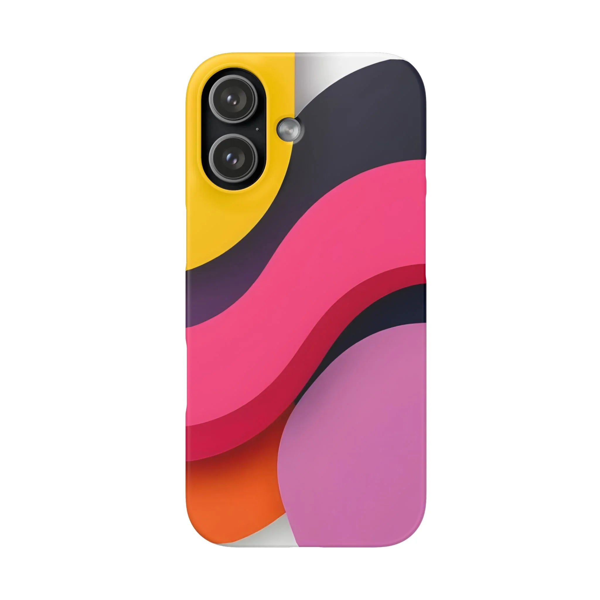 Abstract Phone Case for iPhone 11-17 and Galaxy S20-S25 - KARARMDESIGN