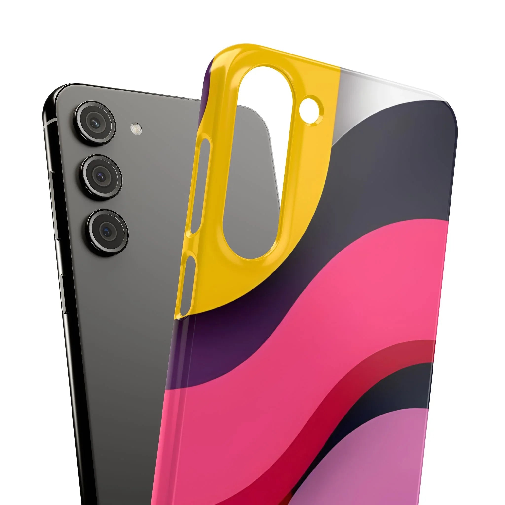 Abstract Phone Case for iPhone 11-17 and Galaxy S20-S25 - KARARMDESIGN