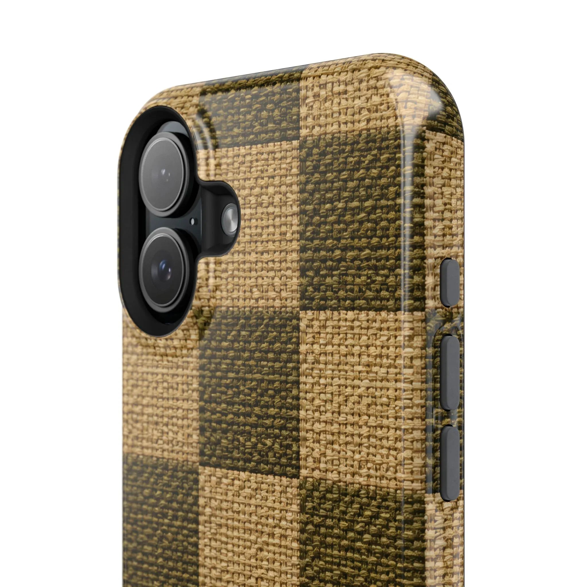 Rustic Woven Phone Case for iPhone 11-17 and Galaxy S21-S22 - KARARMDESIGN