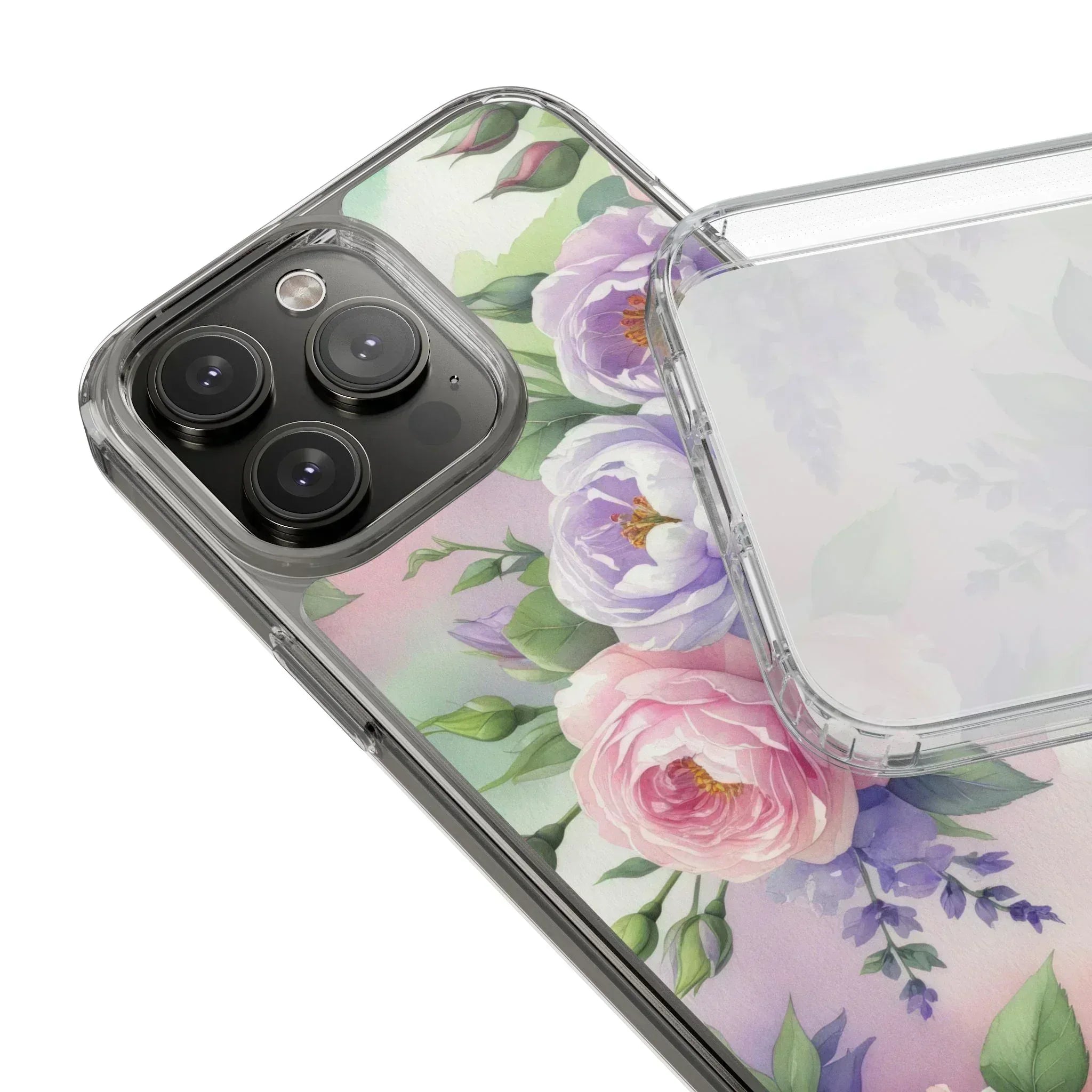 Clear Phone Case for iPhone 12-16 and Samsung Galaxy S21 - KARARMDESIGN