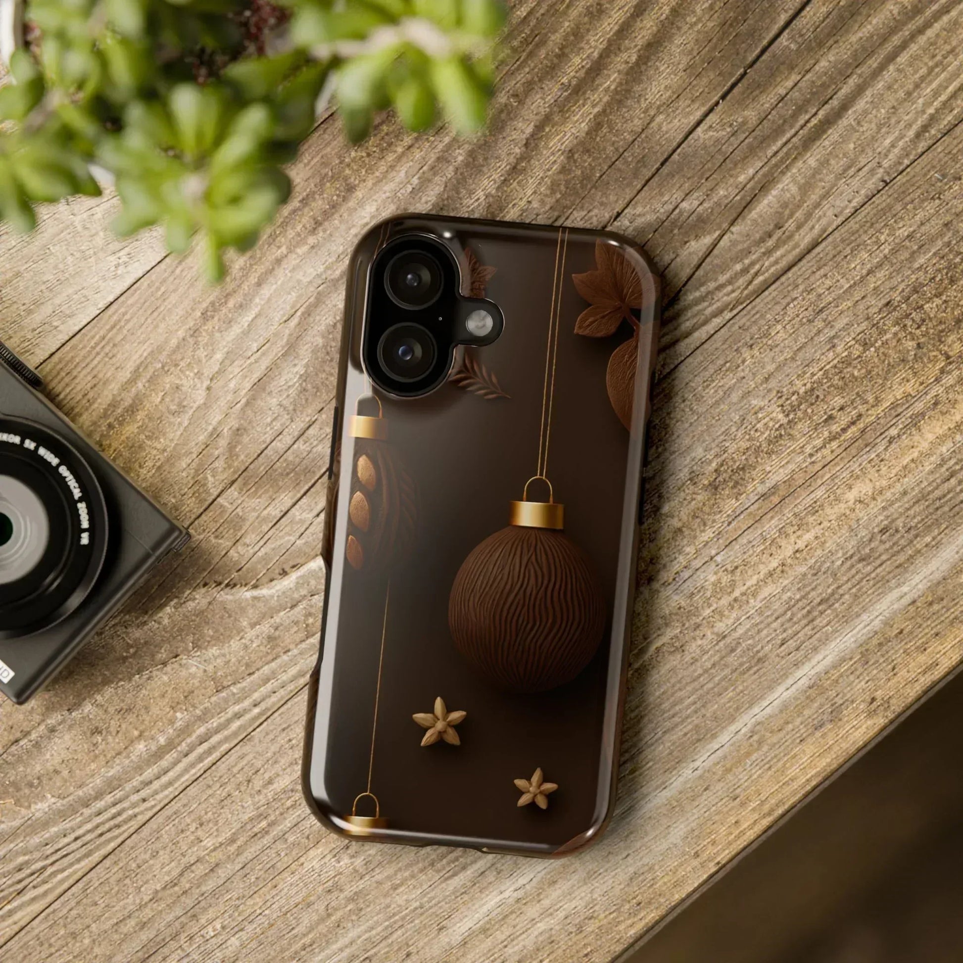 Chocolate Ornaments Phone Case for iPhone 11-17 and Galaxy S21-S22 - KARARMDESIGN