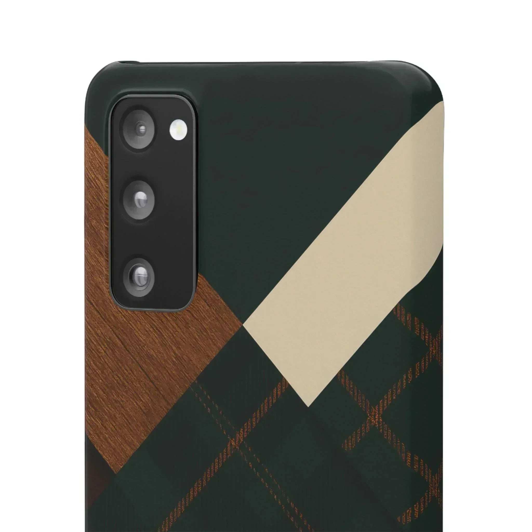 Rustic Green Phone Case for iPhone 8-16 and Galaxy S20-S24 - KARARMDESIGN