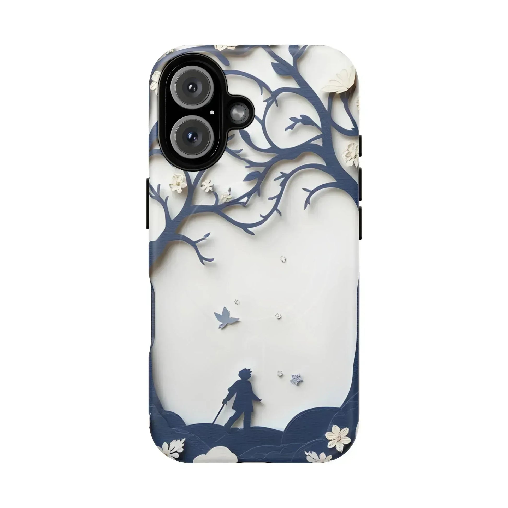 Nature Silhouette Phone Case for iPhone 14-16 - KARARMDESIGN