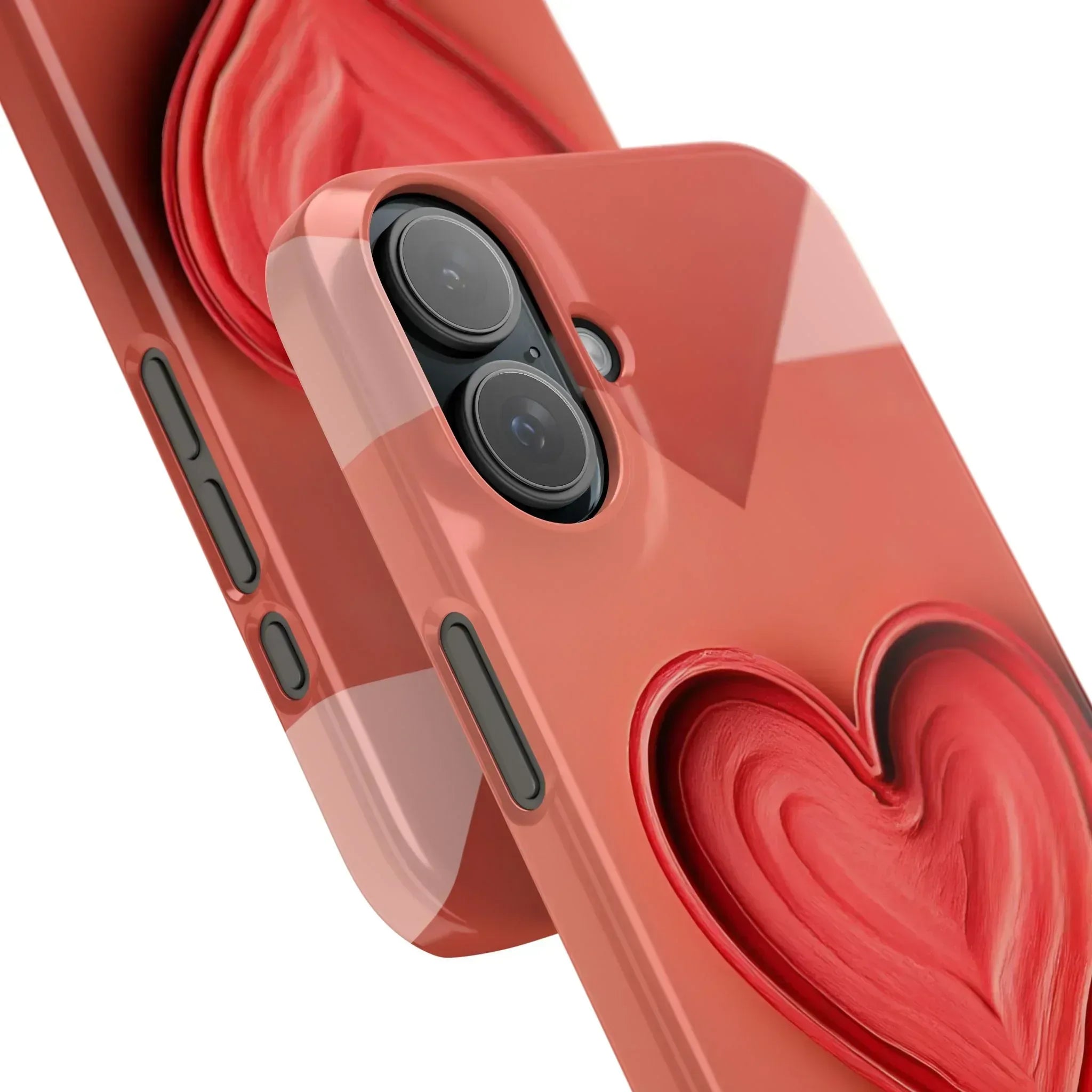 Heart Design Phone Case for iPhone 11-17 - KARARMDESIGN