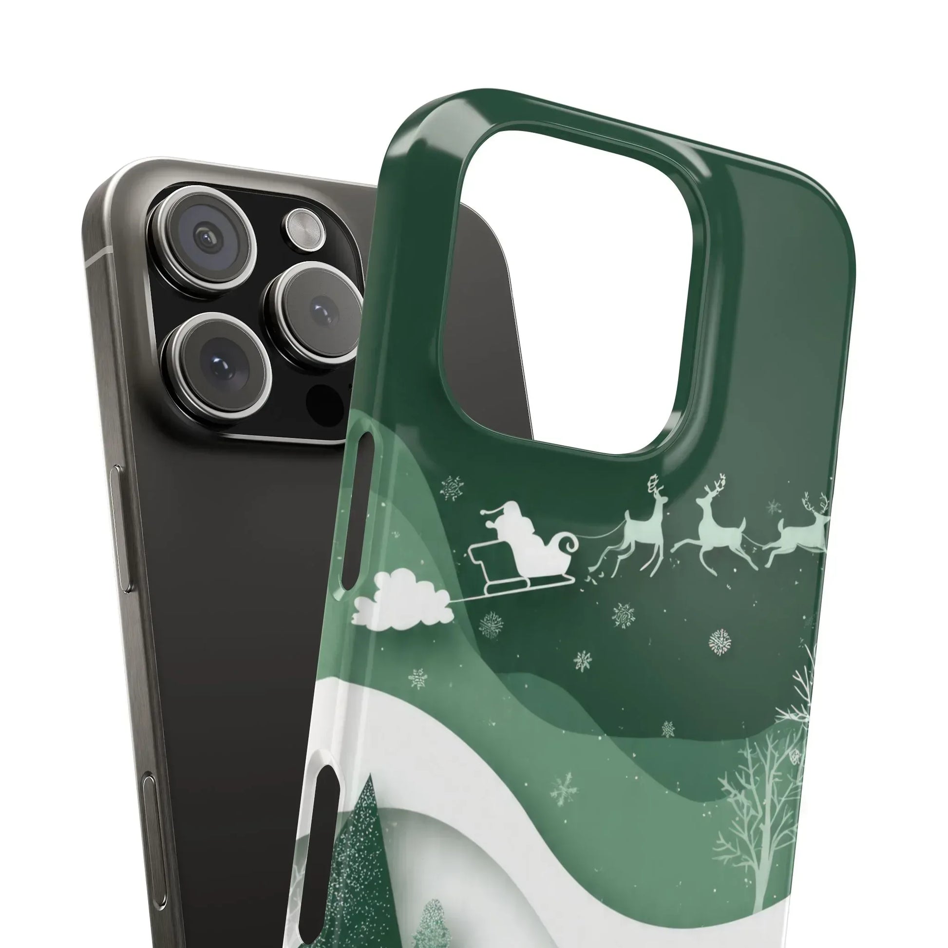 Evergreen Forest Phone Case for iPhone 11–17 - KARARMDESIGN