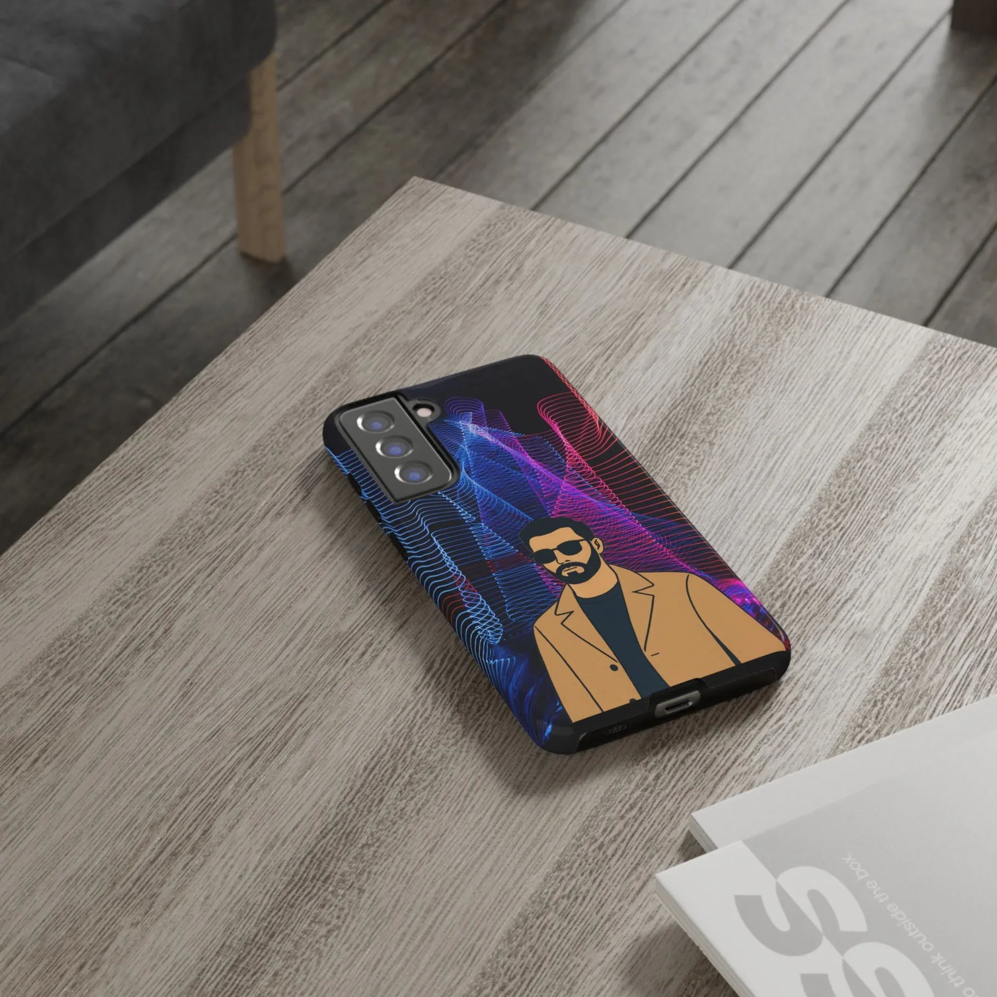 Bearded Style Phone Case for iPhone 11-17 and Galaxy S20-S25 - KARARMDESIGN