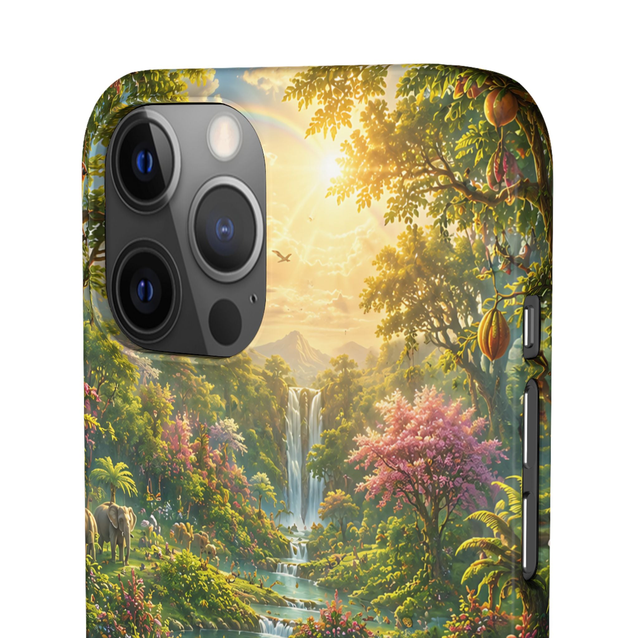 Eternal Eden Phone Case – iPhone 11–17 & Samsung Galaxy S20–S26