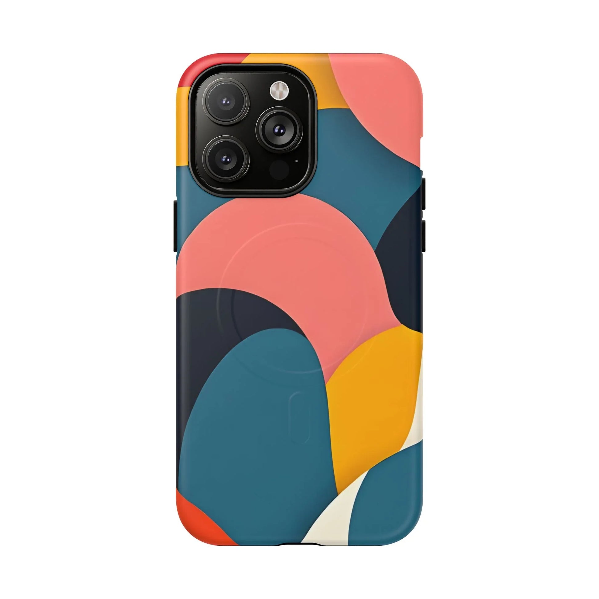Colorful Abstract Art Phone Case for iPhone 13-17 - KARARMDESIGN