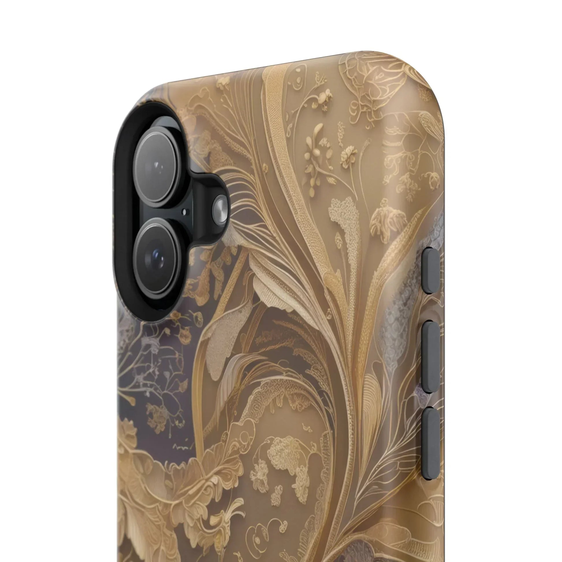 Botanical Luxury Design Impact-Resistant Phone Case for iPhone 12-16 and Galaxy S21-S22 Models - KarArmDesign