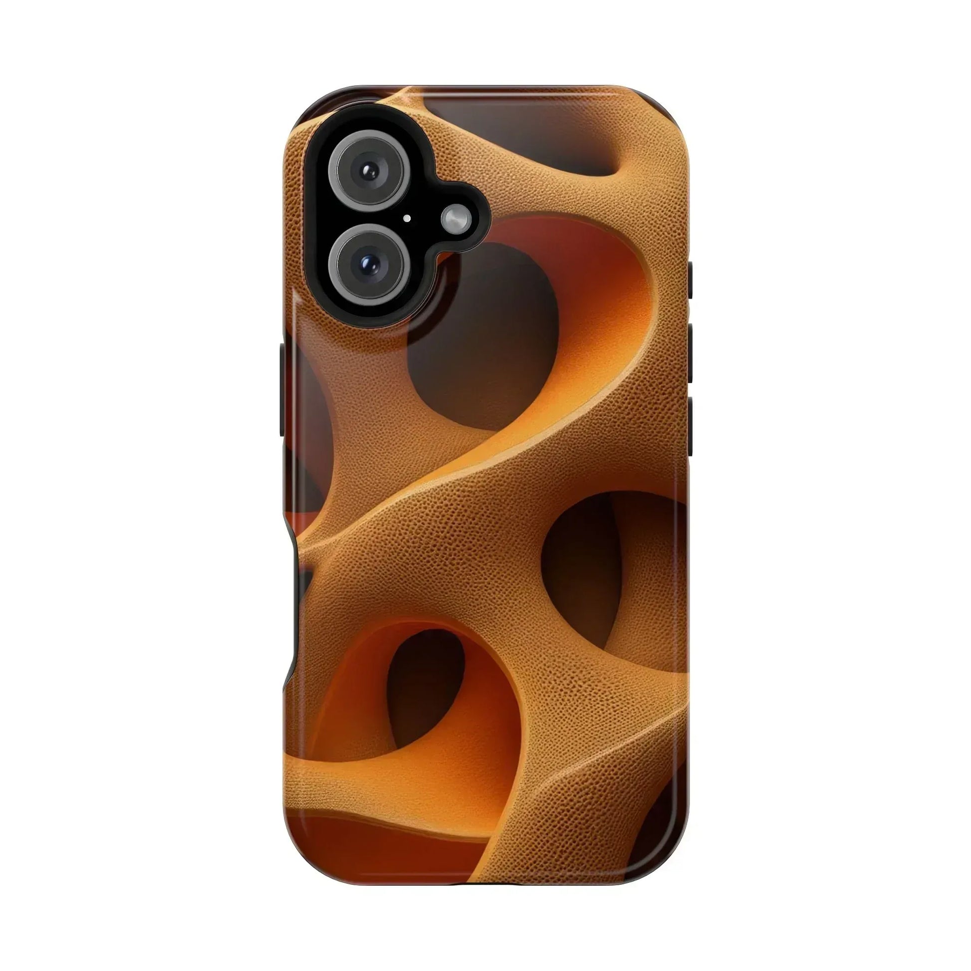 Amber Flow Phone Case for iPhone 11-17 and Galaxy S21-S22 - KARARMDESIGN