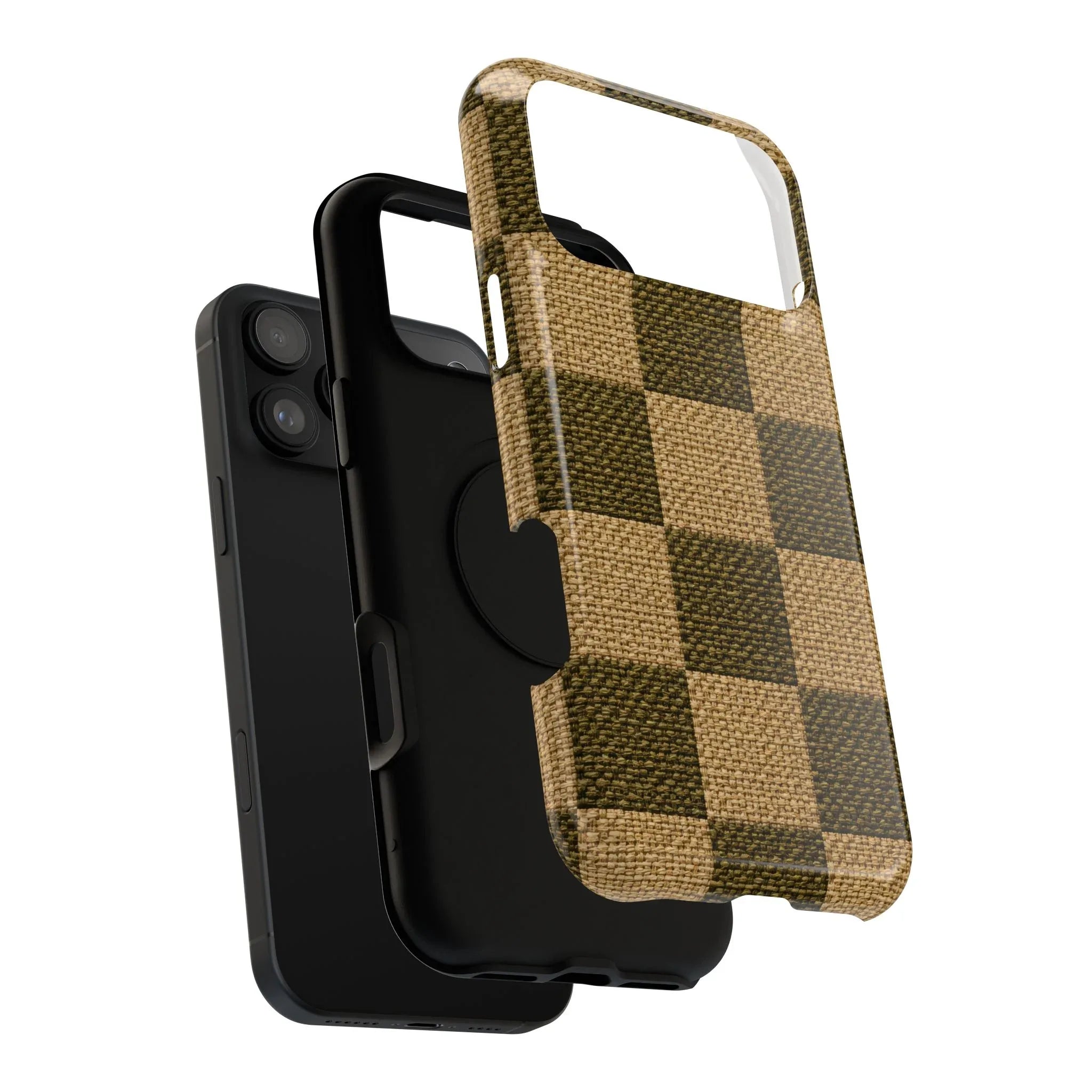 Rustic Woven Phone Case for iPhone 11-17 and Galaxy S21-S22 - KARARMDESIGN
