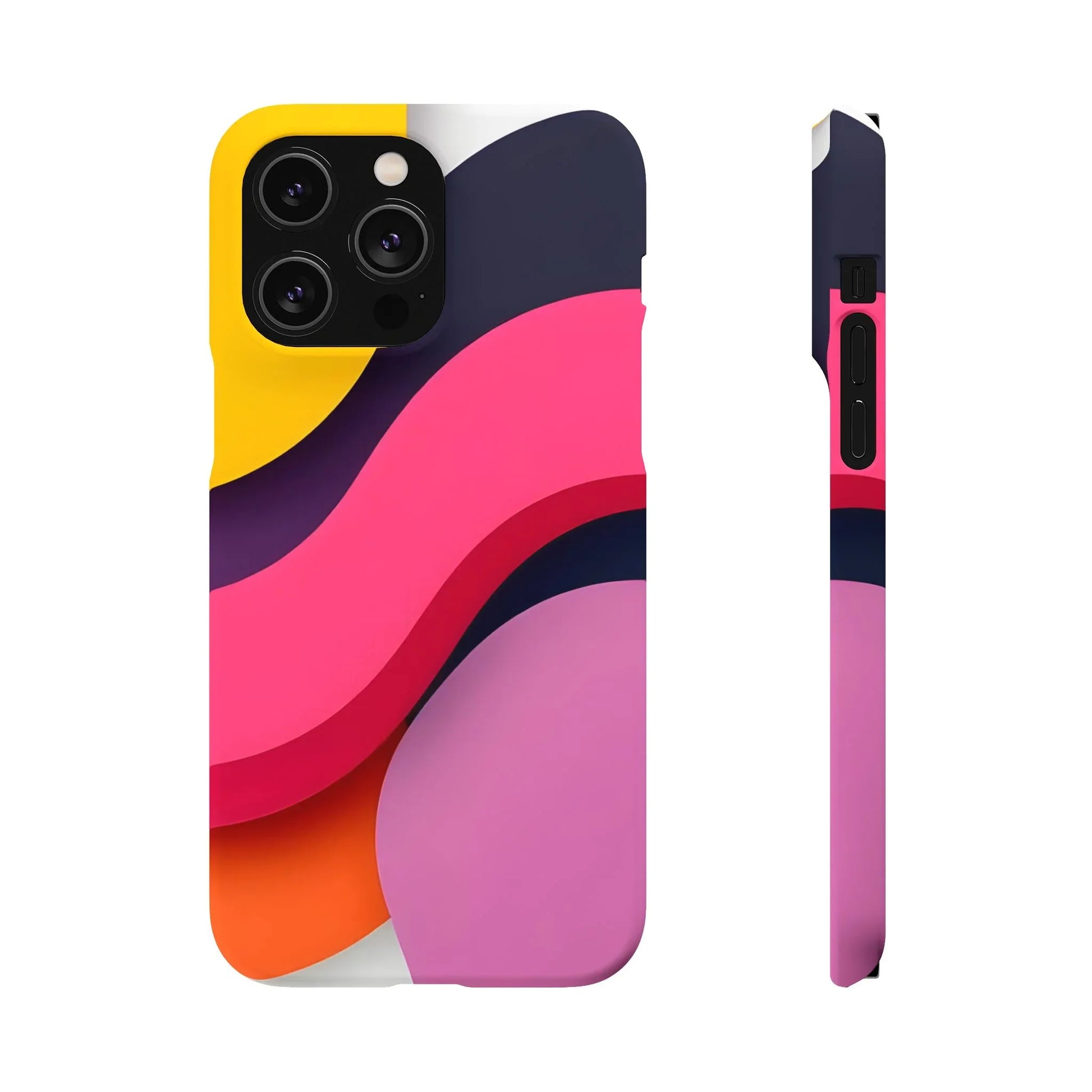 Abstract Phone Case for iPhone 11-17 and Galaxy S20-S25 - KARARMDESIGN