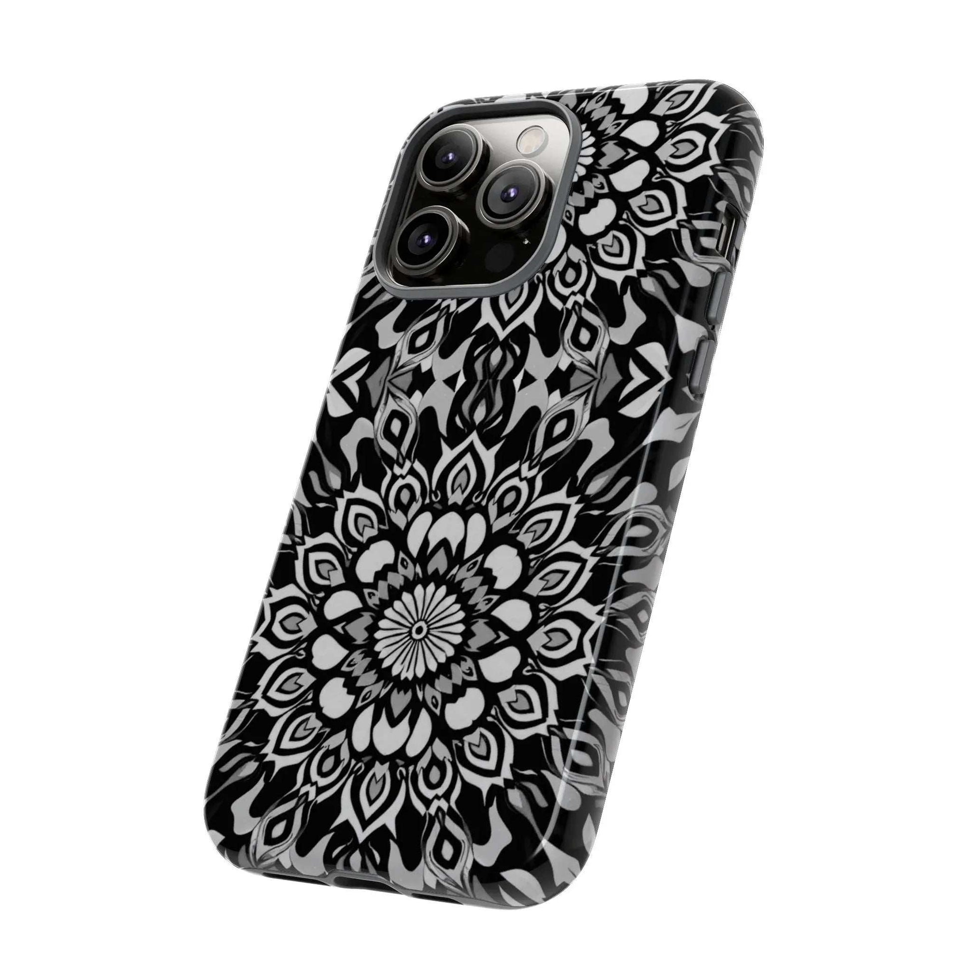 Mandala Phone Case for iPhone and Galaxy - KARARMDESIGN