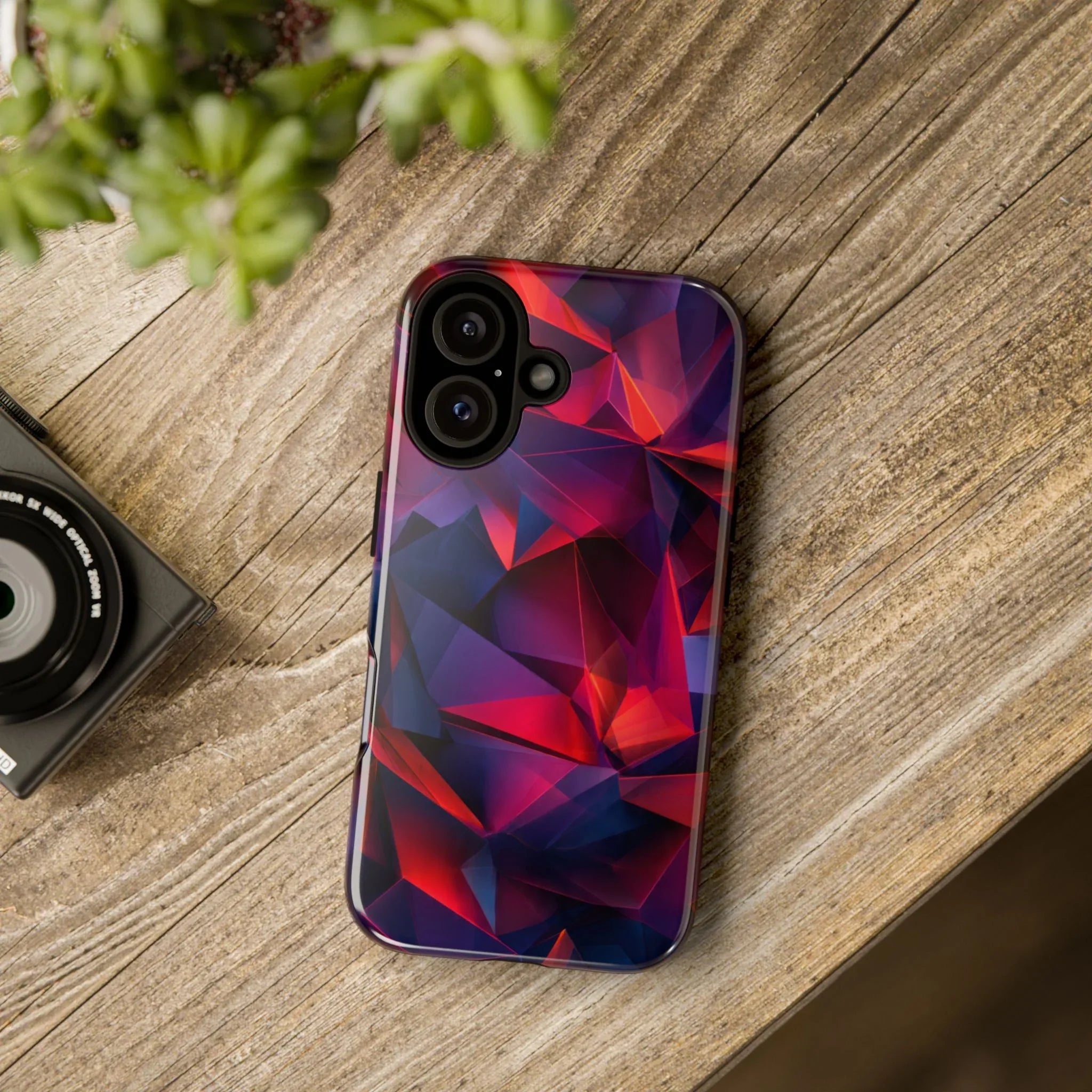 Crystalline Prism Phone Case for iPhone 8-17 and Google Pixel up to 9 - KARARMDESIGN