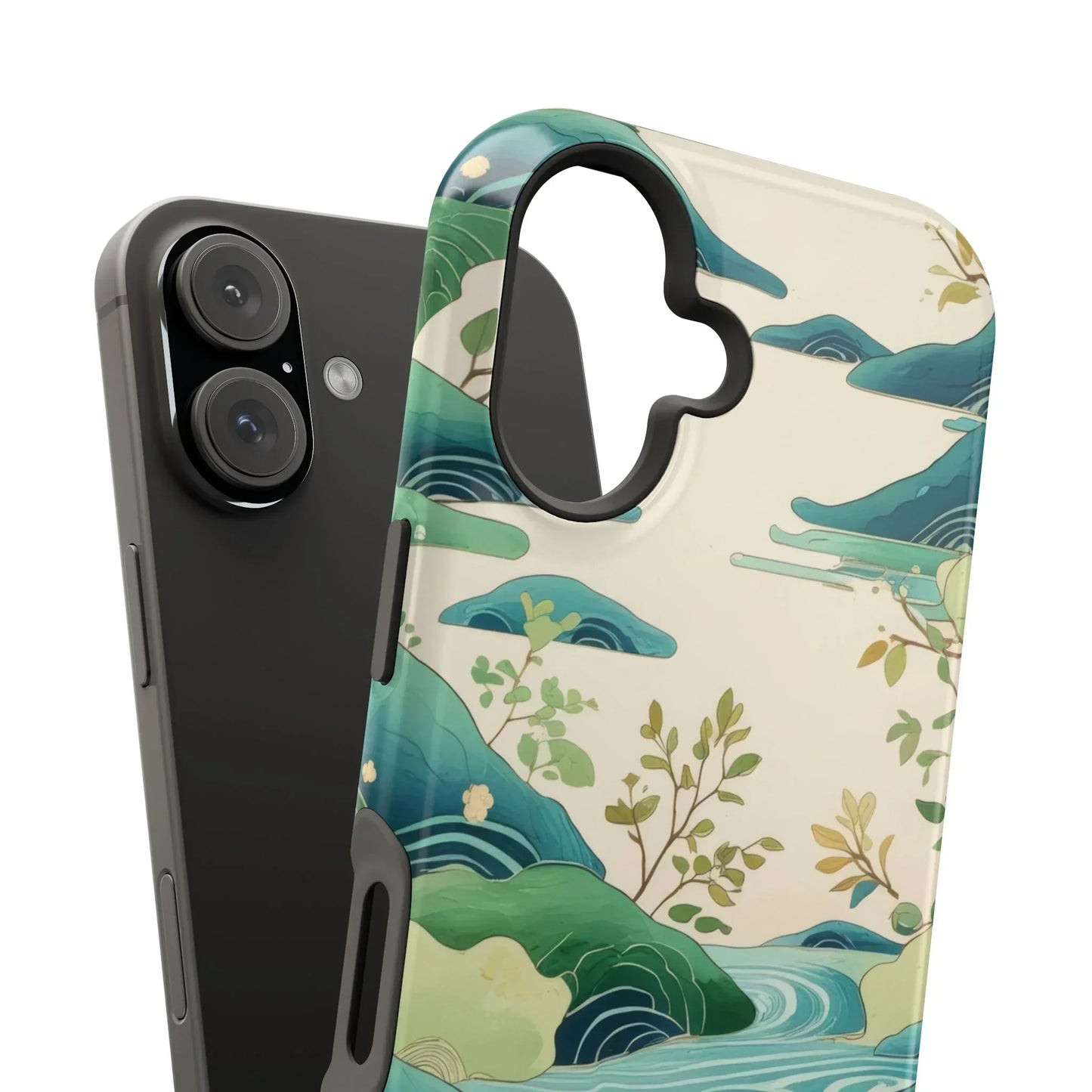 Nature Landscape Phone Case for iPhone 12-16 and Samsung Galaxy S21-S22 Models - KarArmDesign