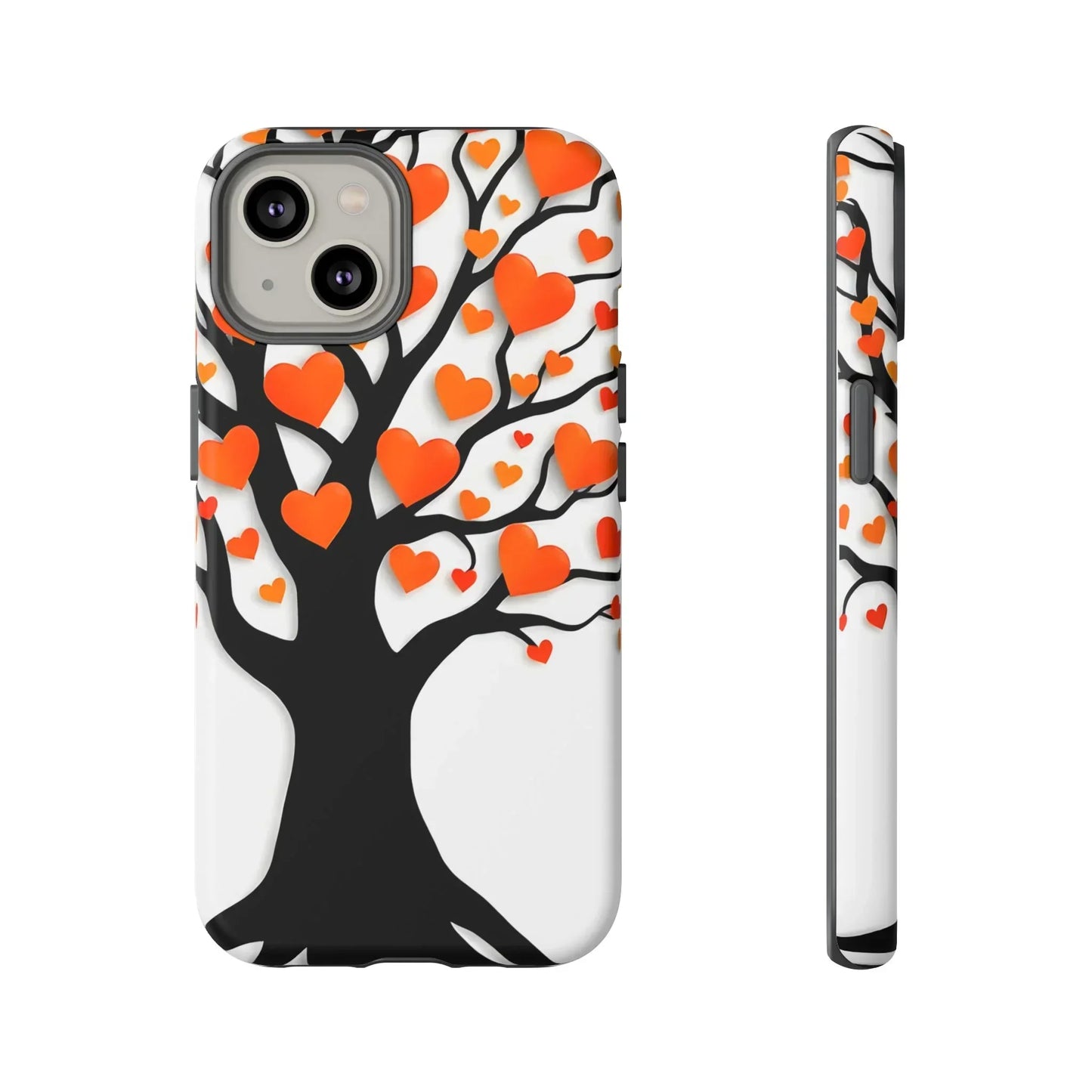 Heart Design Phone Case for iPhone 8–16 and Galaxy S10–S25 Models - KarArmDesign