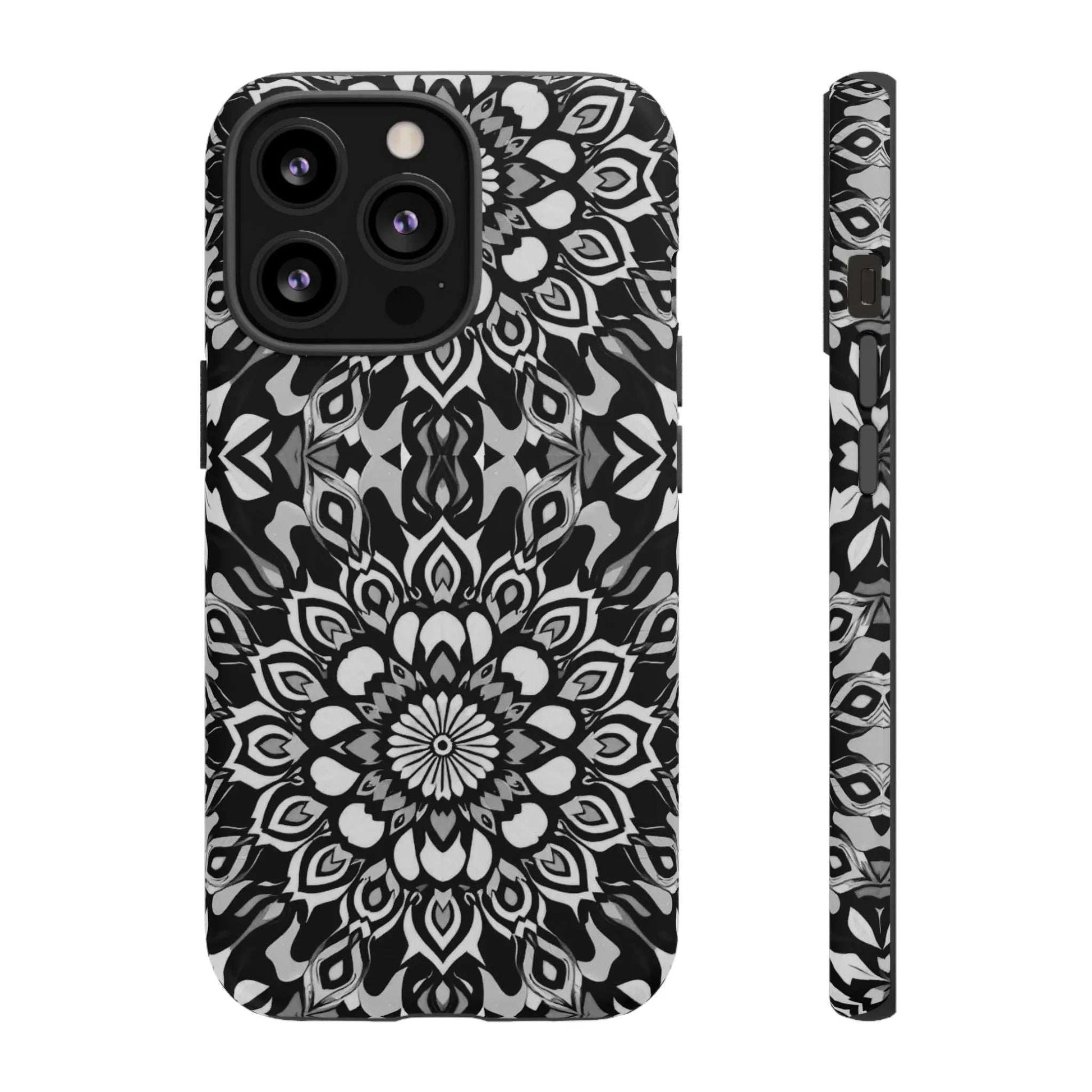 Mandala Phone Case for iPhone and Galaxy - KARARMDESIGN