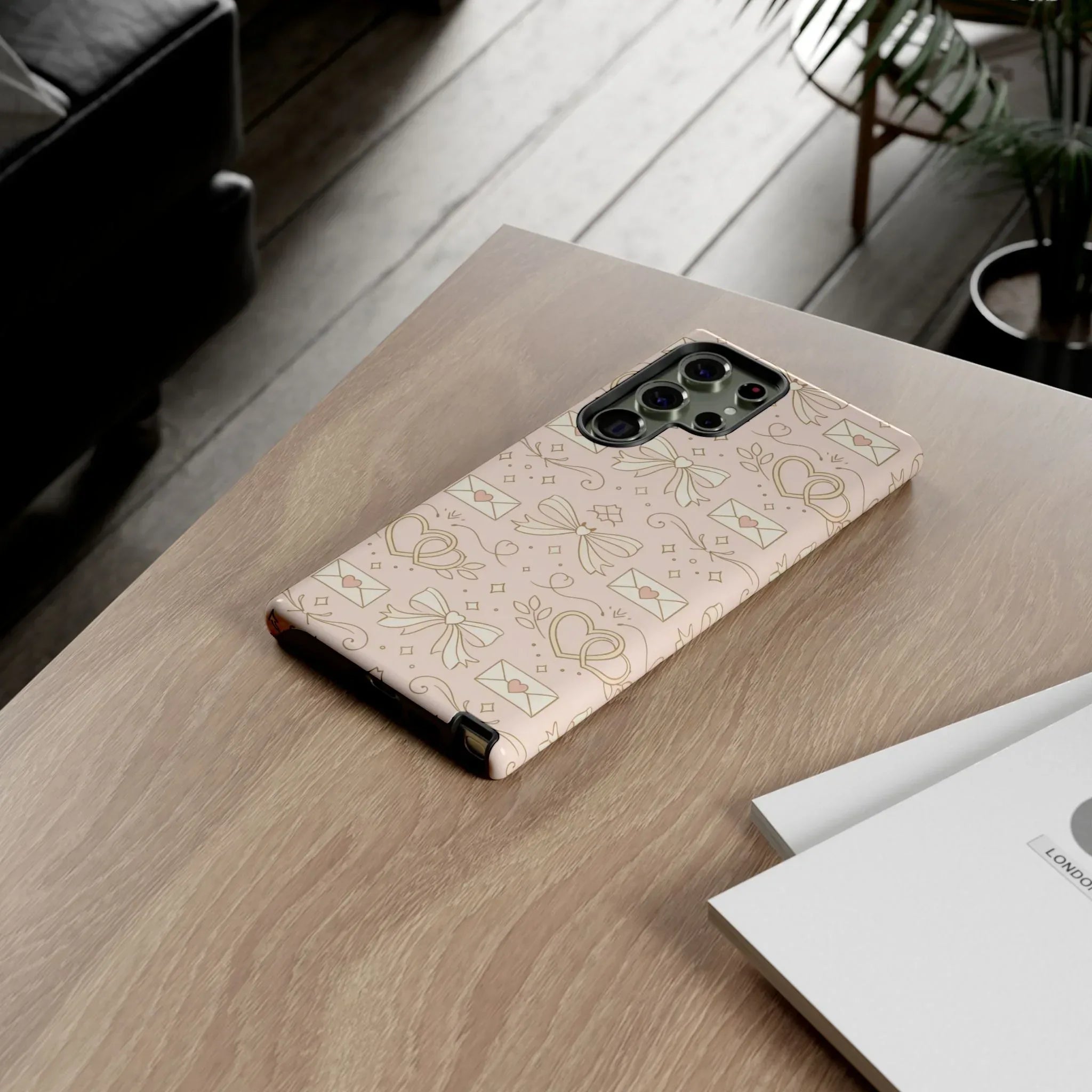 Sweet Romance Tough Phone Case for iPhone 11–17 & Galaxy S10–S25 - KARARMDESIGN