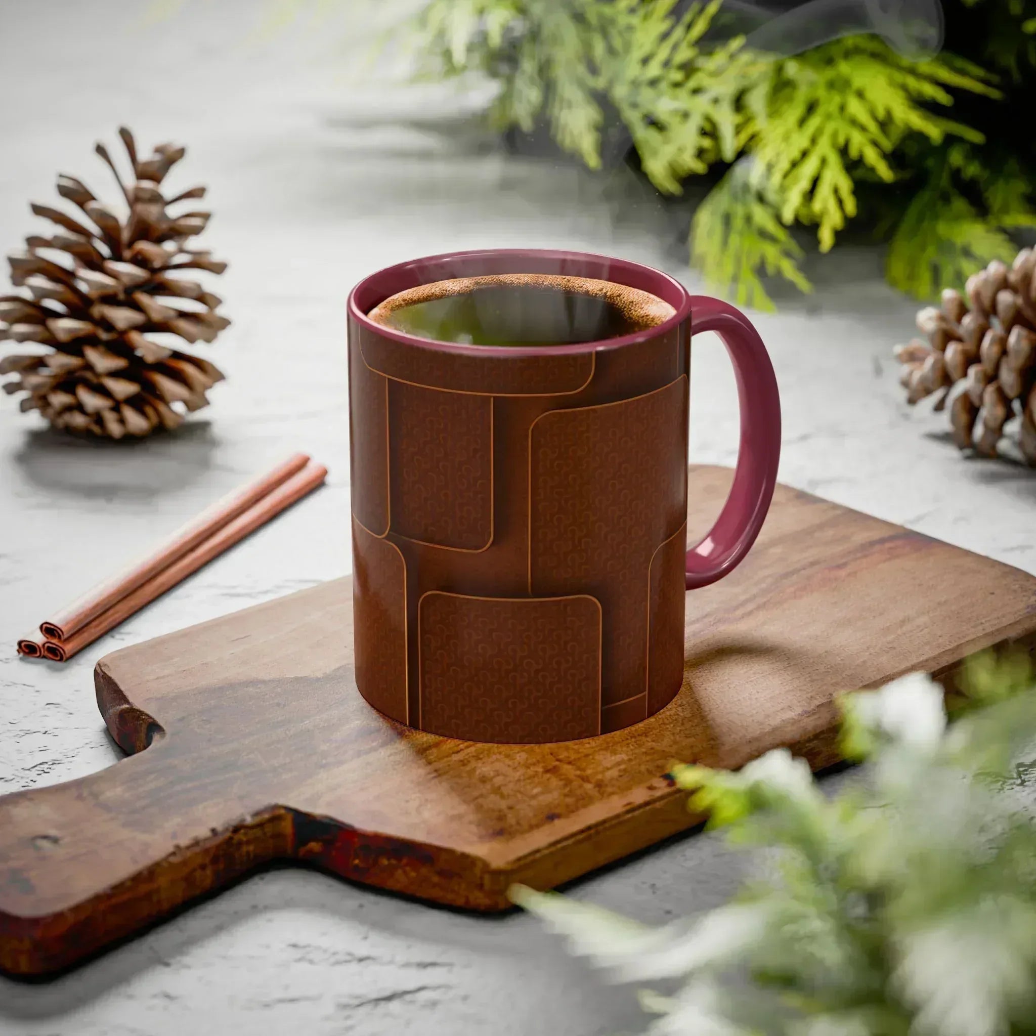 Rustic Mosaic Harmony Mug 11oz - KARARMDESIGN