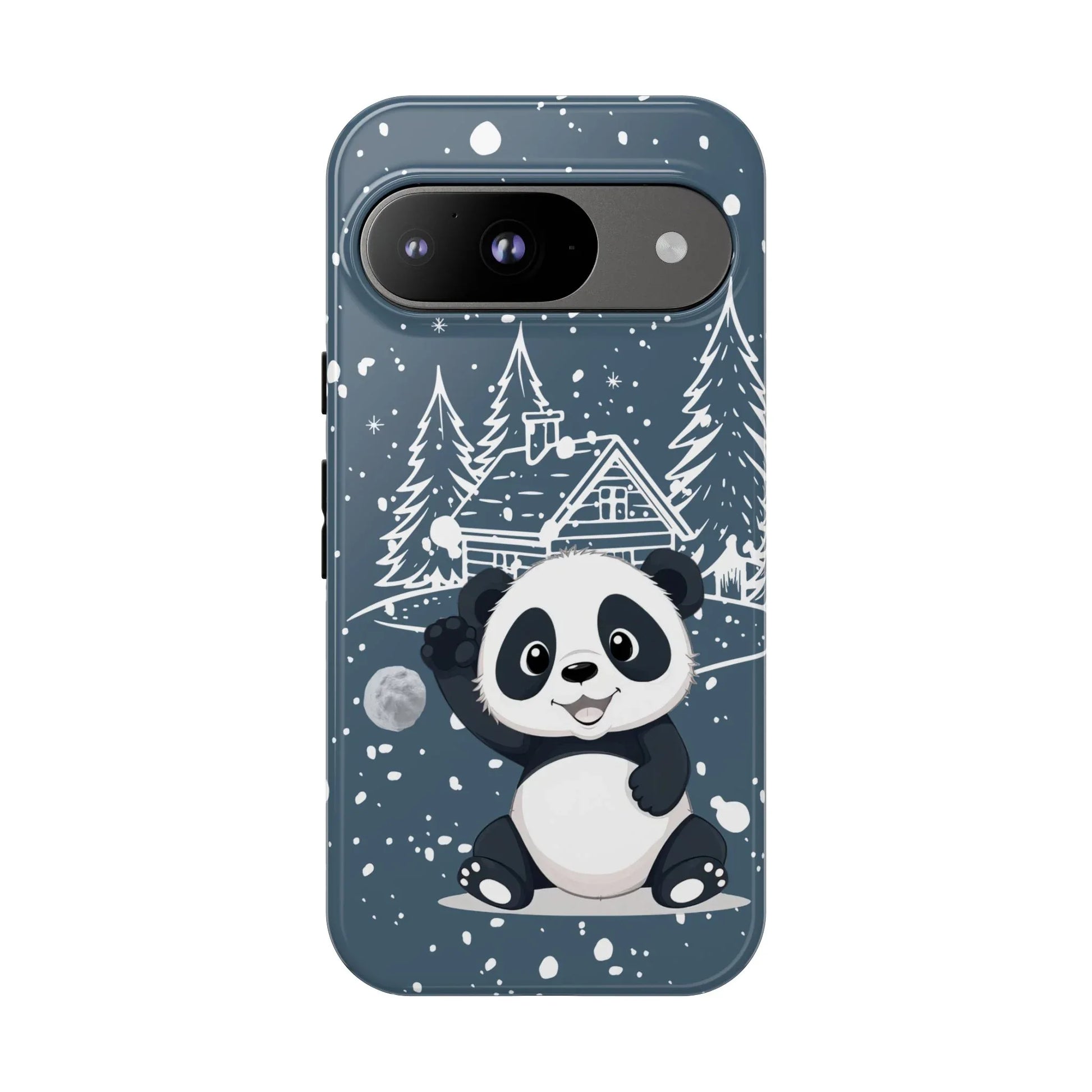 Cute Panda Phone Case for Samsung Galaxy and Google Pixel - KARARMDESIGN