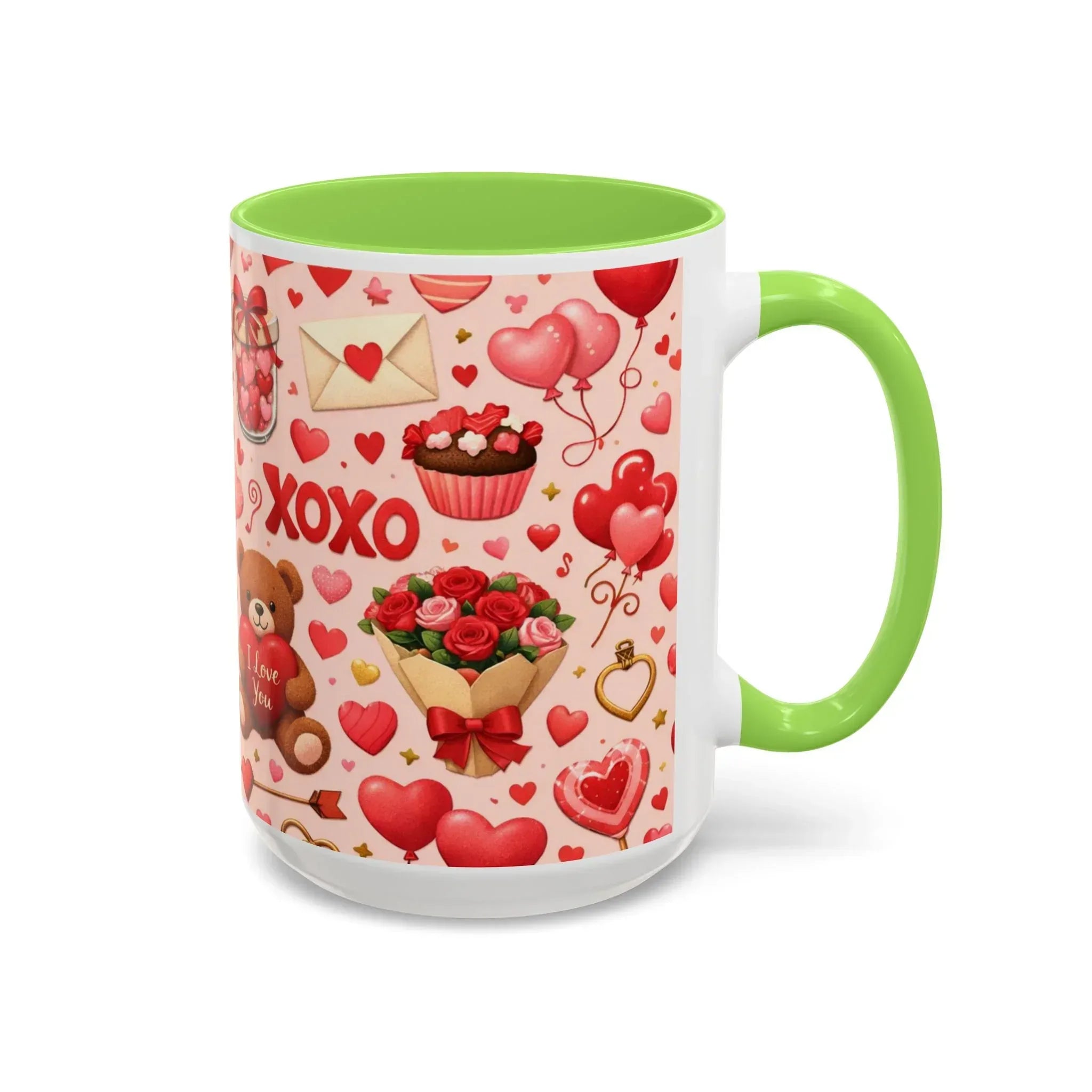 Sweetheart Love Mug - Colorful Mugs (11oz, 15oz) - KARARMDESIGN