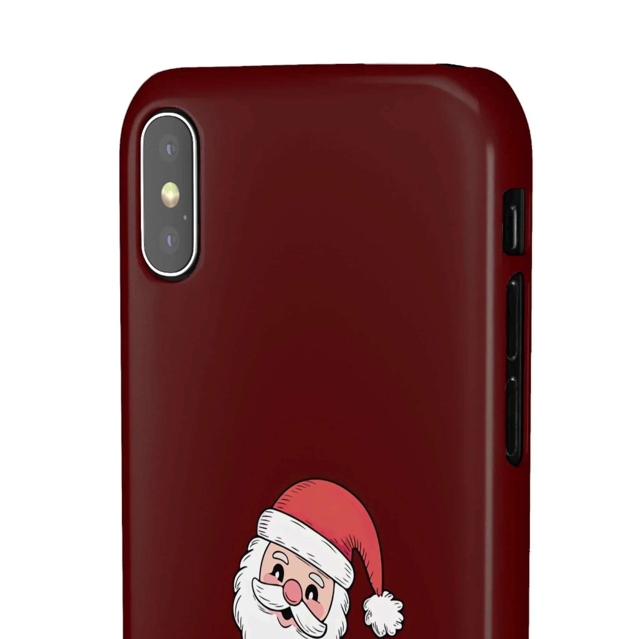 Crimson Claus Phone Case for iPhone 8-17 and Galaxy S20-S25 - KARARMDESIGN