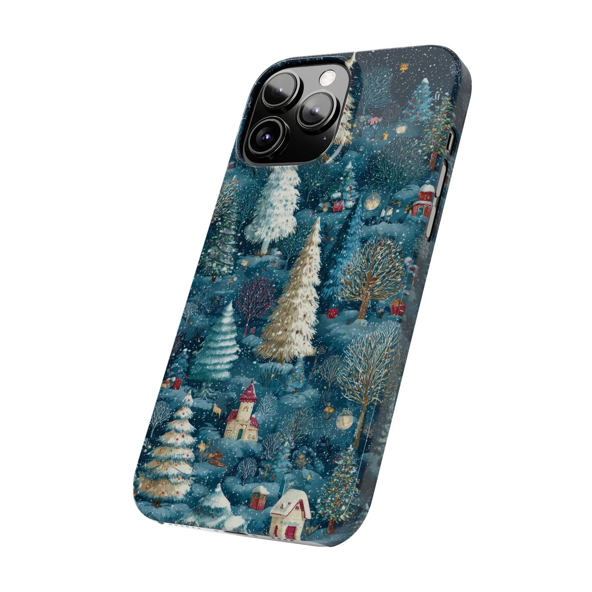 Frosty Forest Phone Case for iPhone 11-17 - KARARMDESIGN