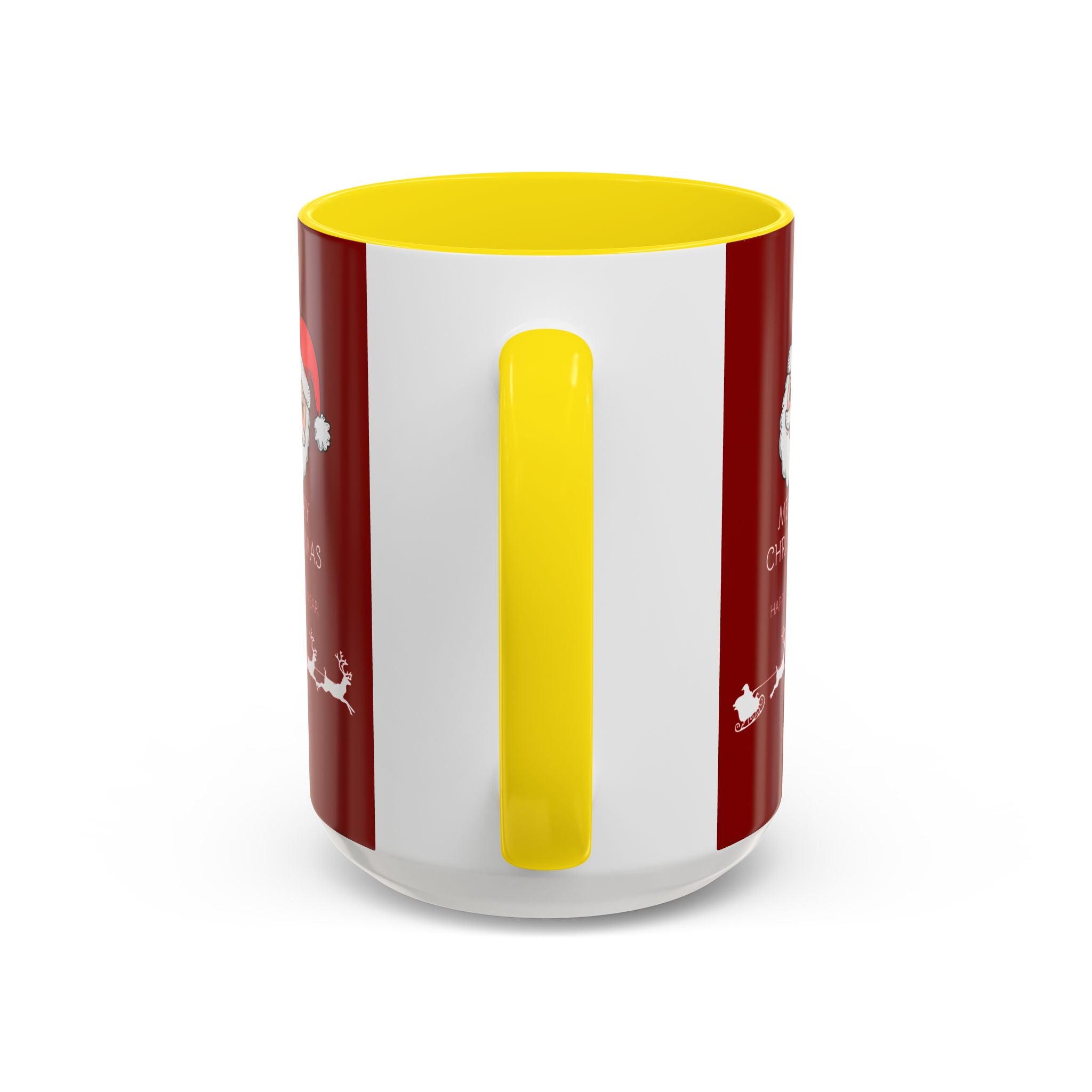 Season’s Smile – Christmas and New Year Accent Coffee Mug (11, 15oz)