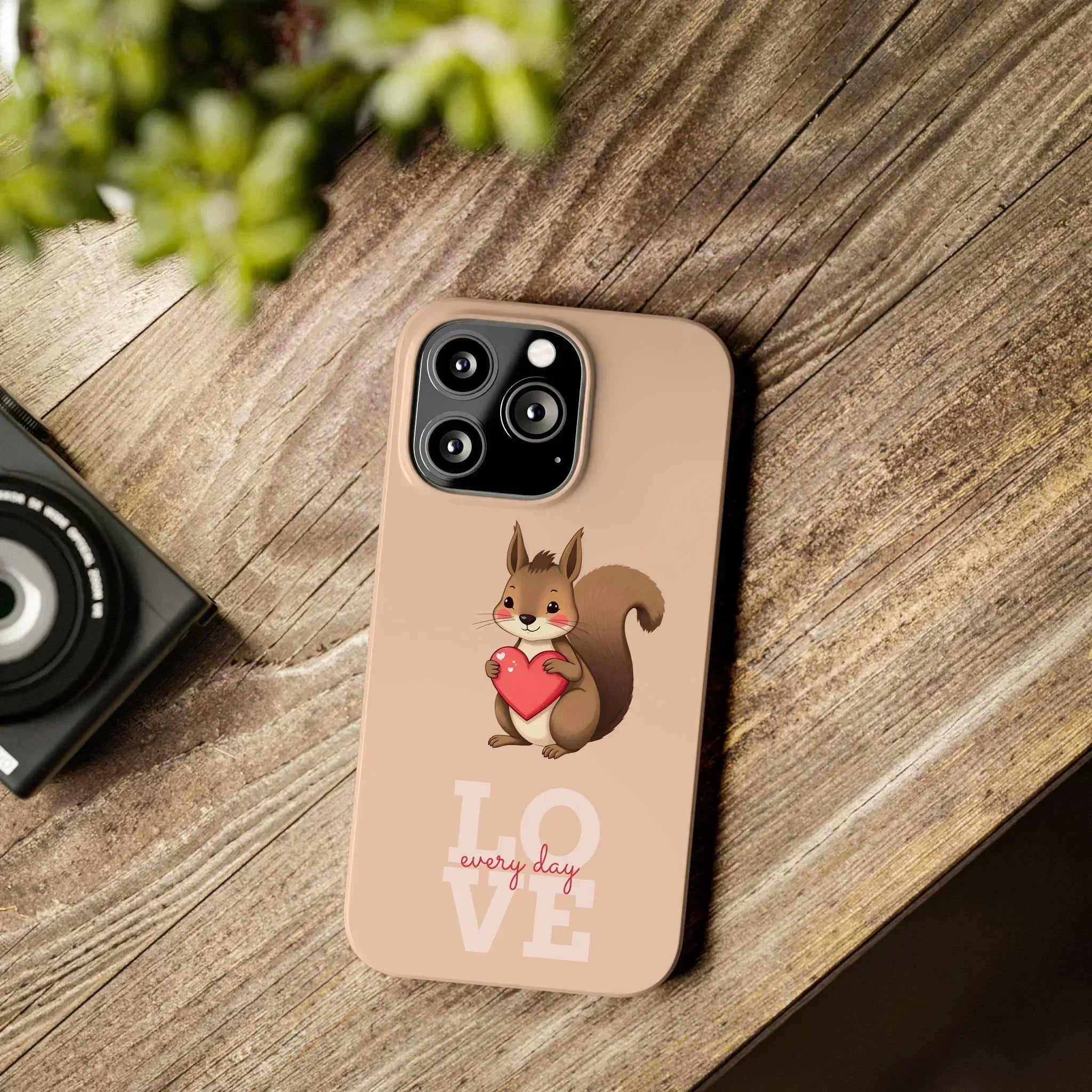 Cute Squirrel Phone Case for iPhone 11-17 - KARARMDESIGN