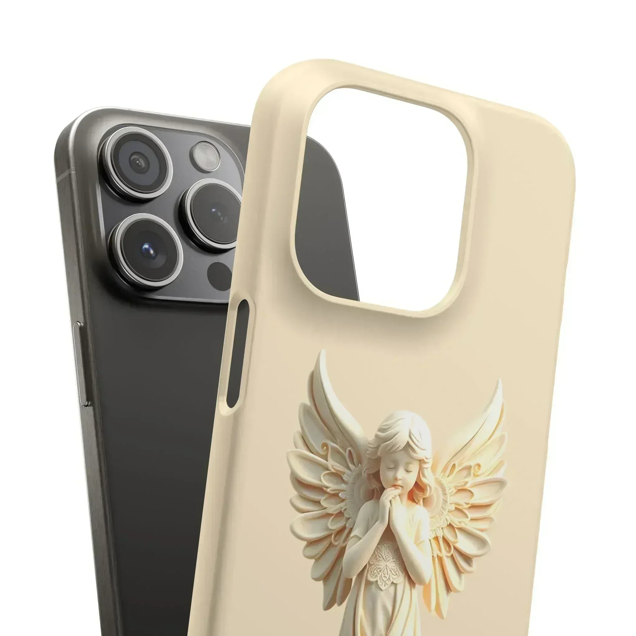 Heavenly Angel Phone Case for iPhone 8-16 and Galaxy S20-S24 - KARARMDESIGN