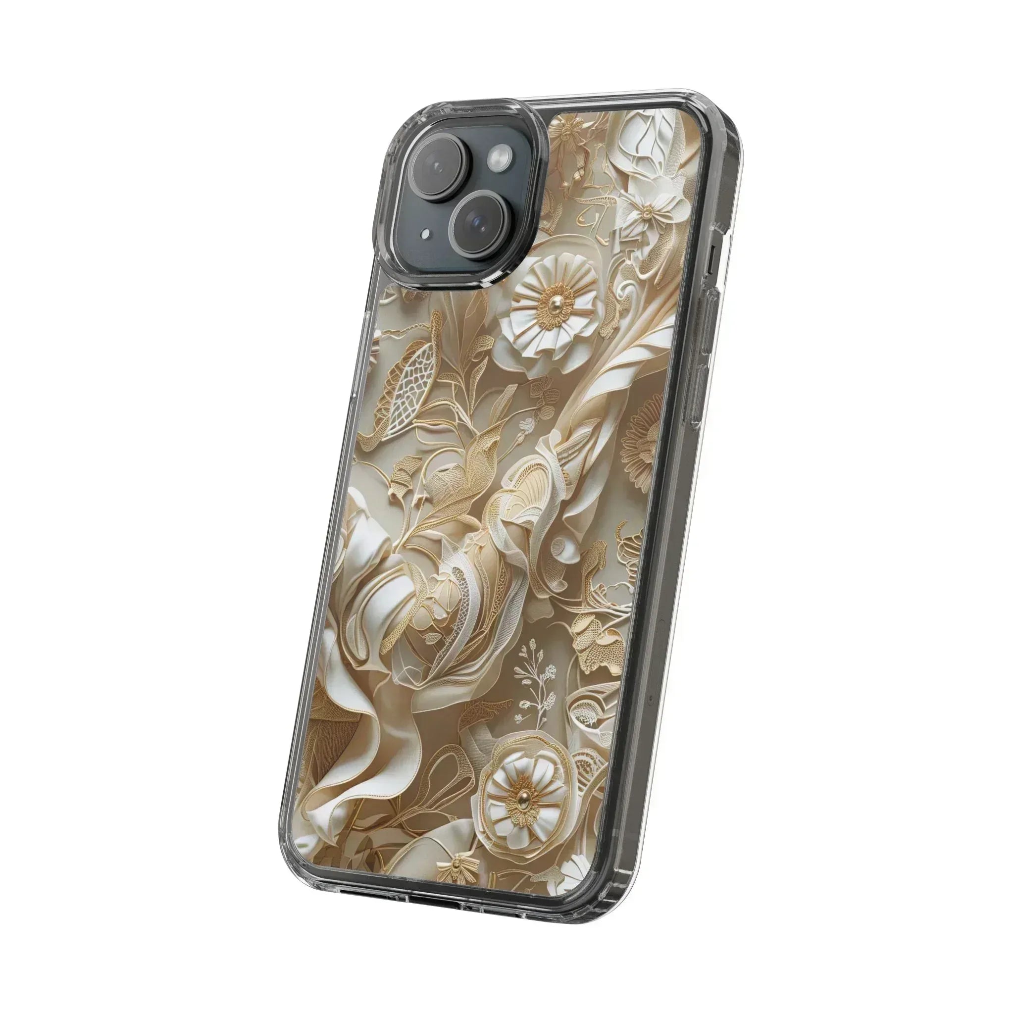 Minimalist Clear Phone Case for iPhone 12-16 and Samsung Galaxy S21 - KARARMDESIGN